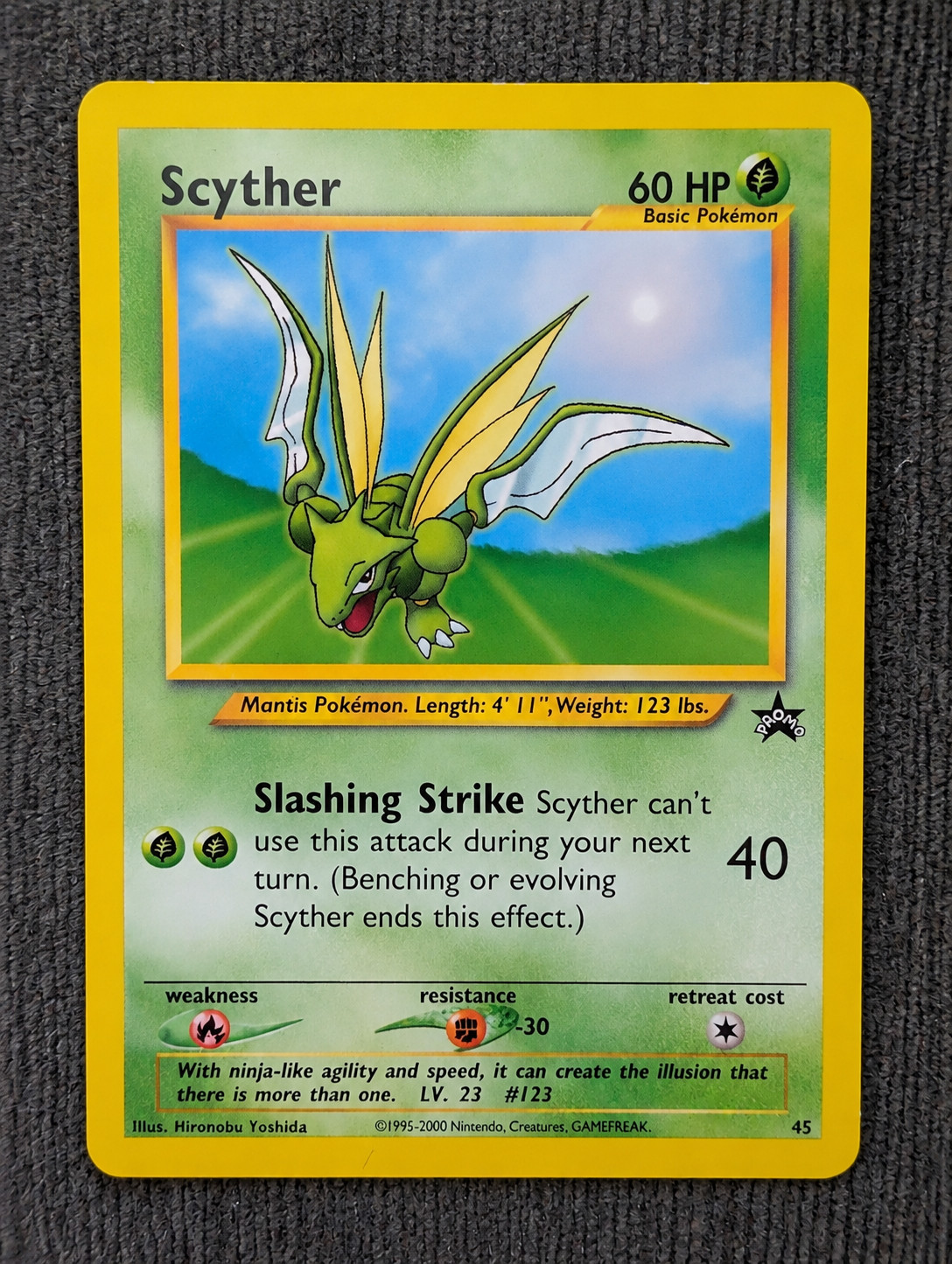 Scyther 45/53 Wotc Promo Regular