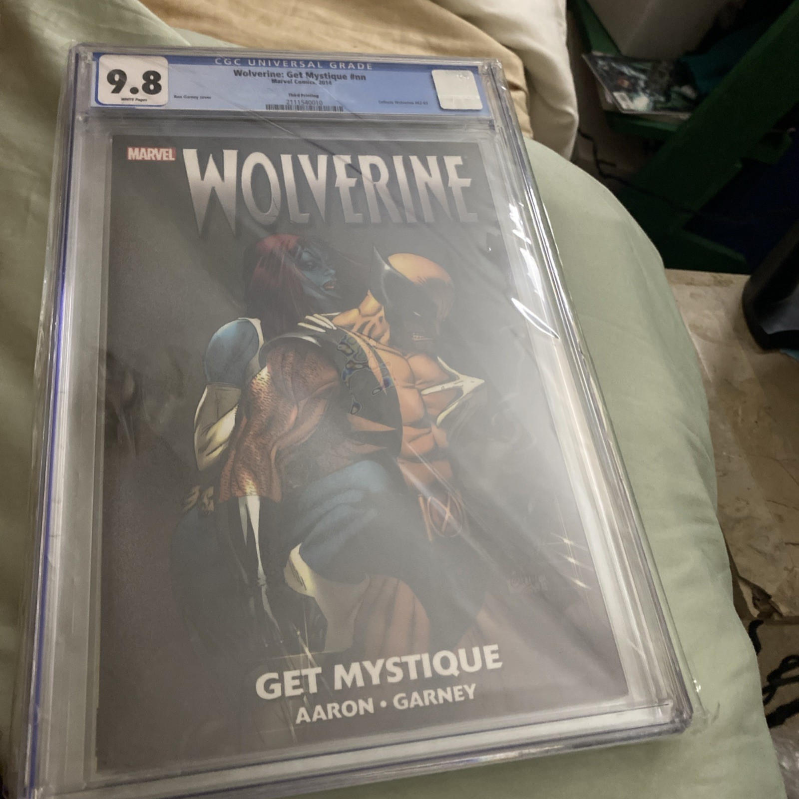 CGC 9.8  Wolverine Get MYSTIQUE #nn NM/M+Brand New Factory Sealed 2014 MARVEL 