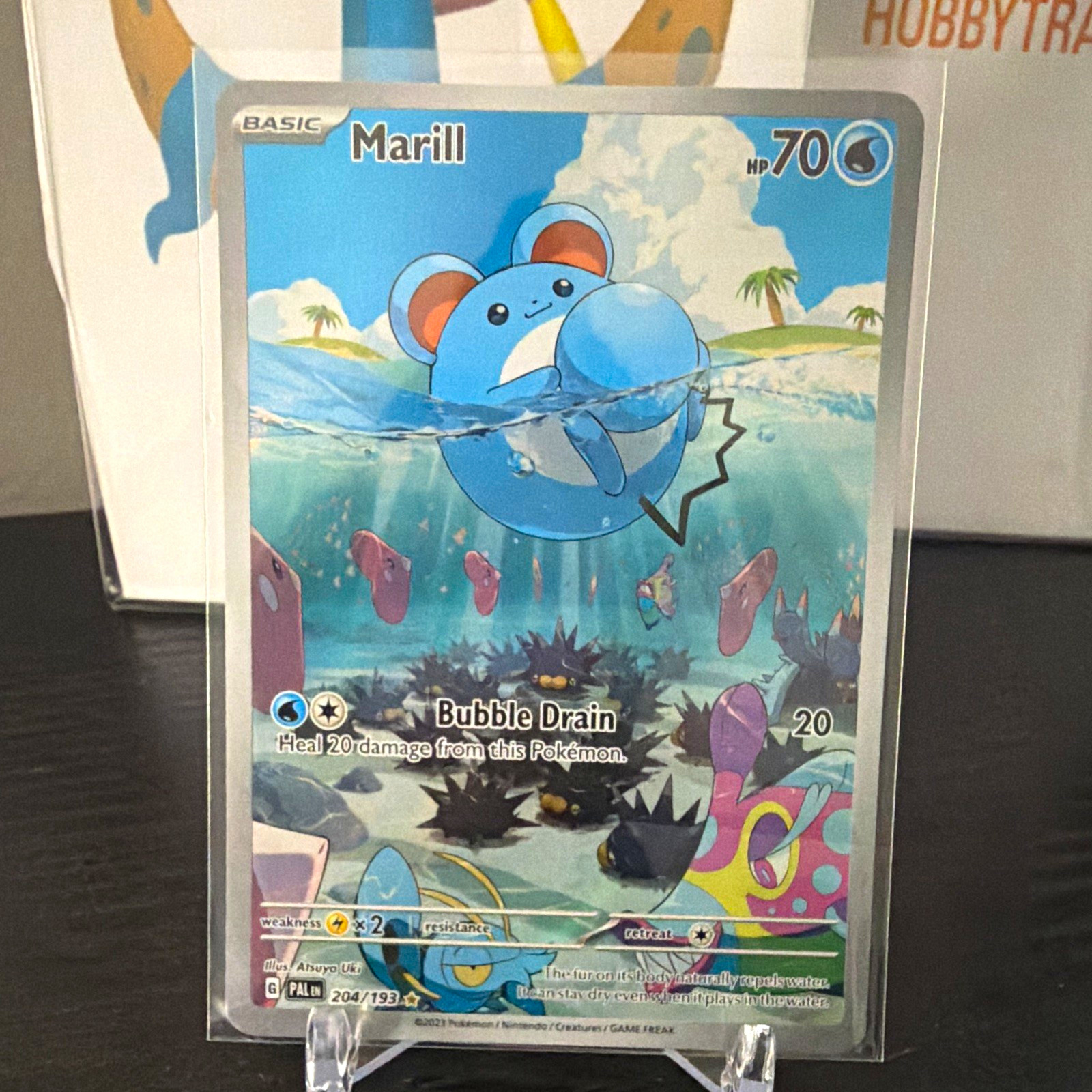Marill Paldea Evolved 204/193 Illustration Rare Full Art Holo