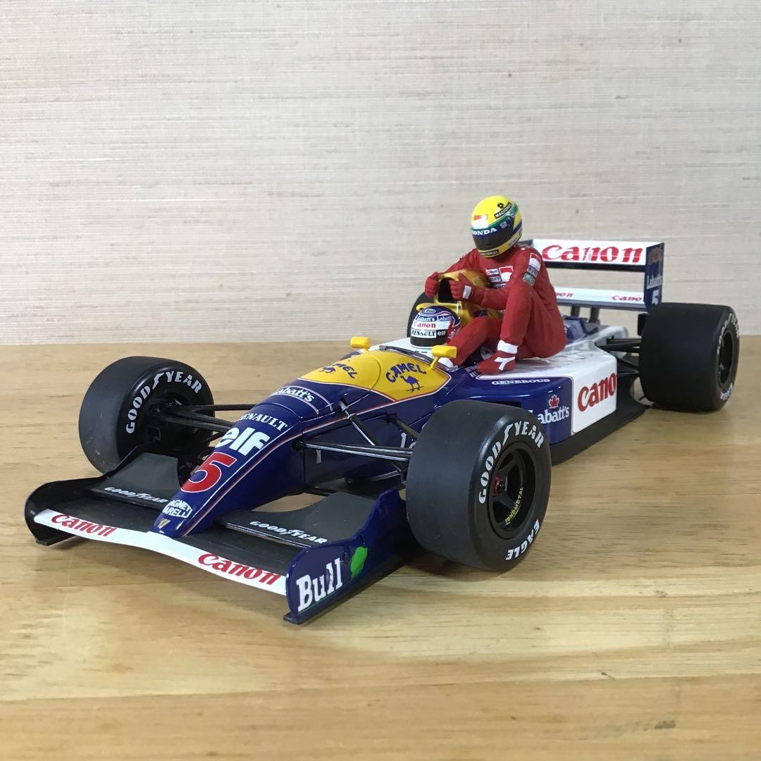 MINICHAMPS 1/18 Ayrton Senna 1991 FW14 WILLIAMS RENAULT Collectible 13+ Used