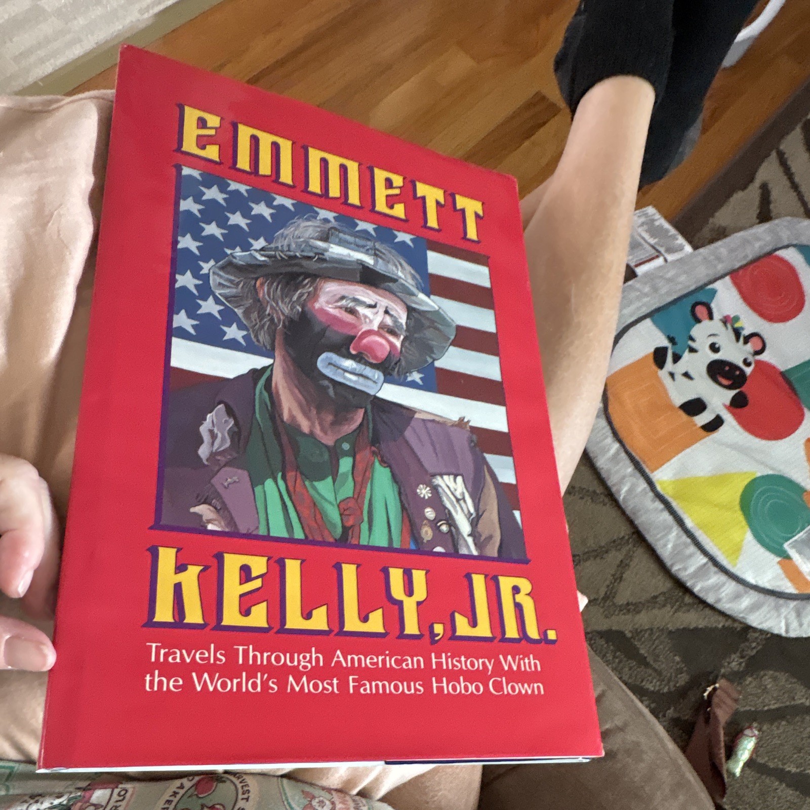 Signed Emmett Kelly Jr. Travels Through American History Hobo Clown
