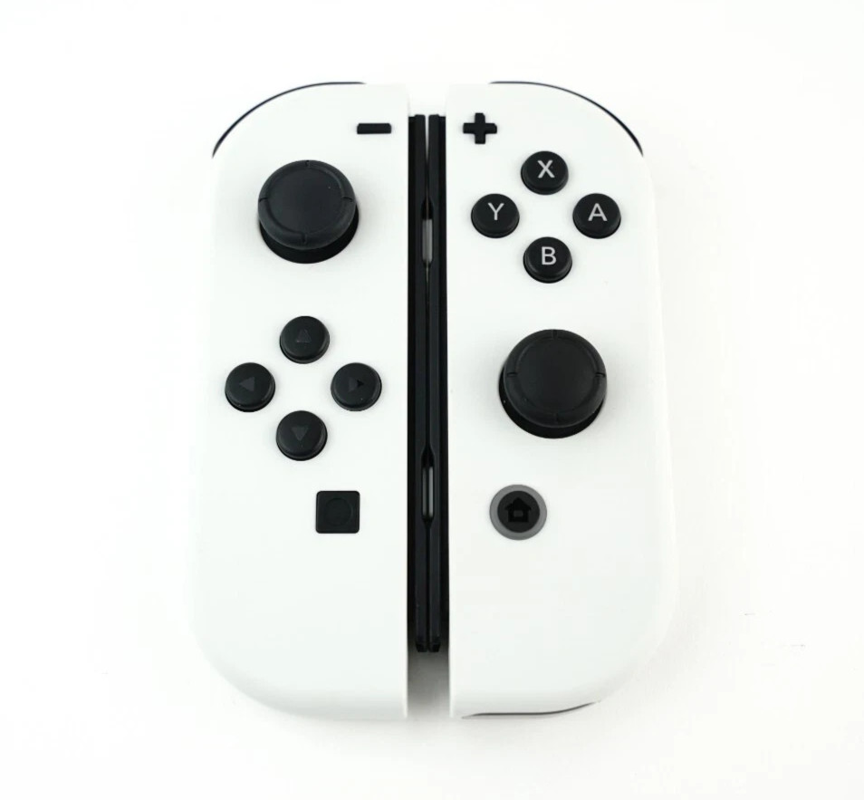 Nintendo Switch Joy Cons Pair Genuine OEM - WHITE Nintendo Switch Joy Cons Pair Genuine OEM - WHITE