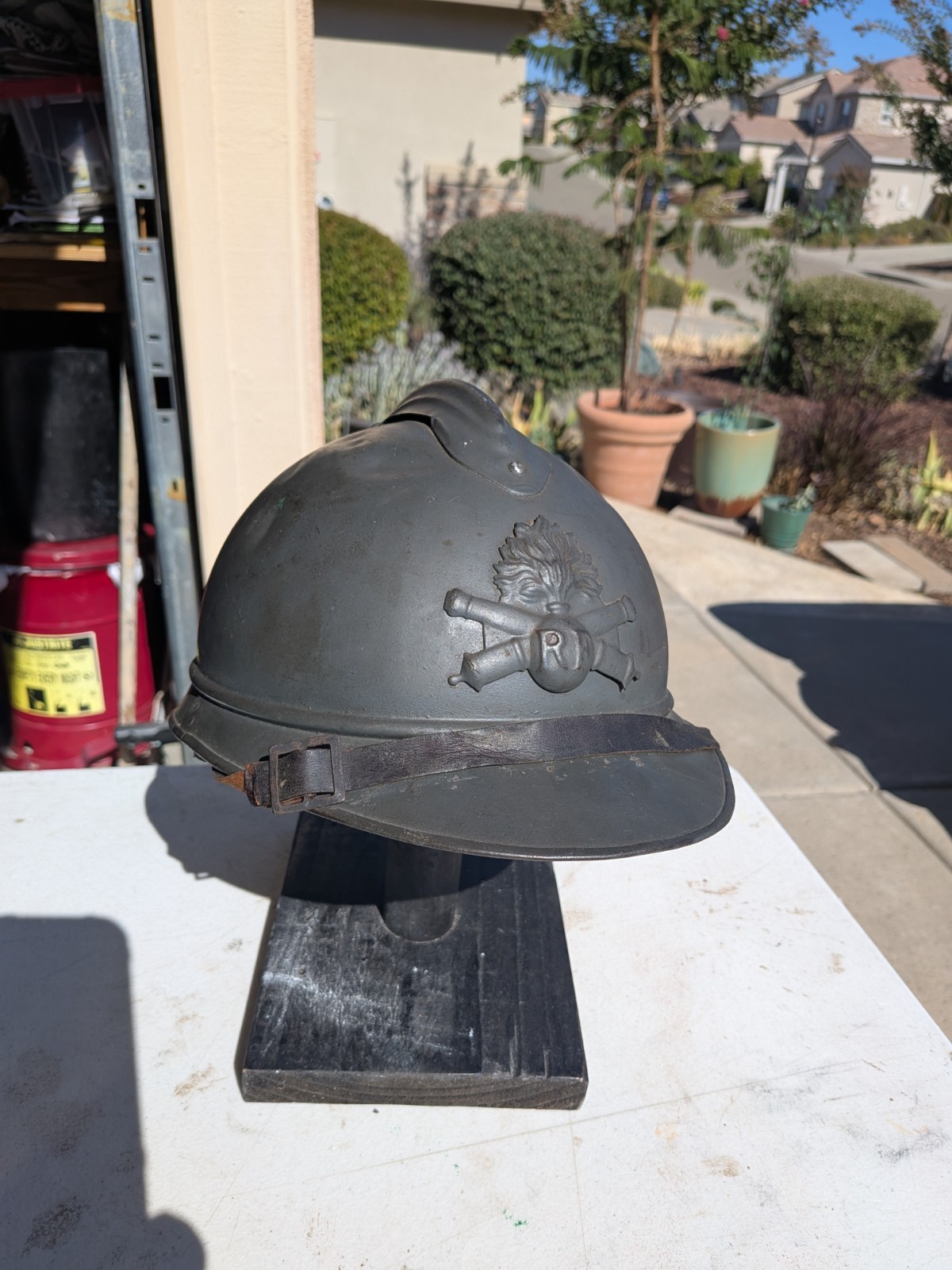 WWI French M1915 Adrian Helmet WWI French M1915 Adrian Helmet