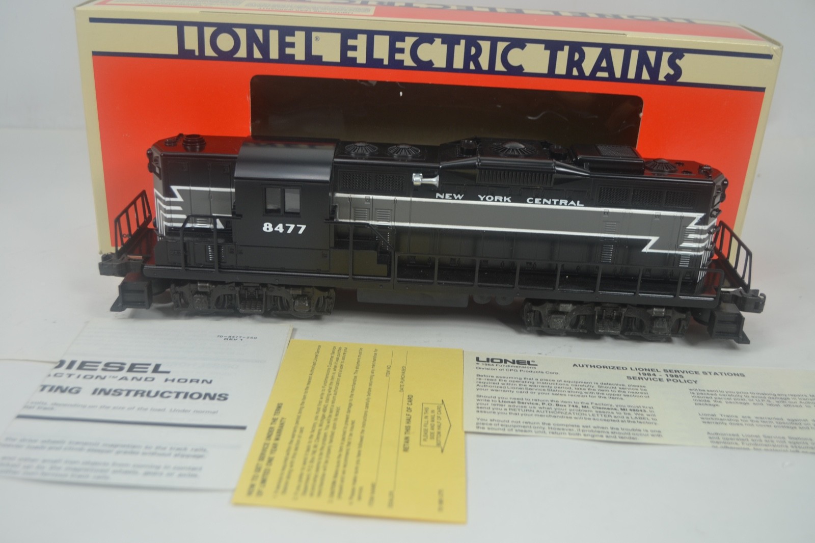LIONEL 6-8477 NEW YORK CENTRAL GP-9 DIESEL, MINT-BOXED