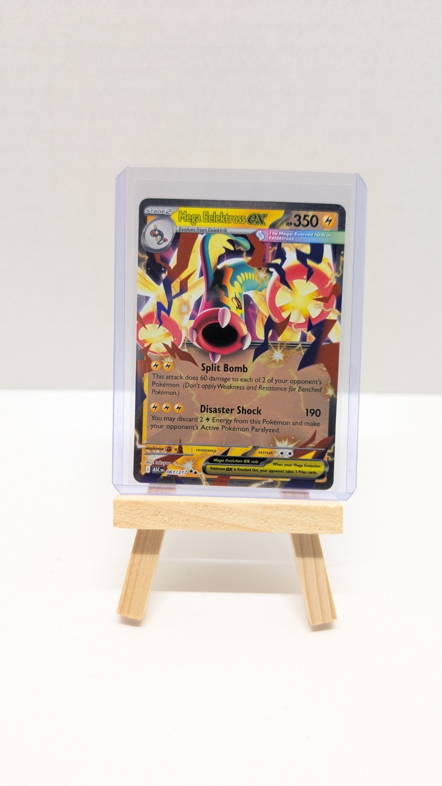 Pokémon TCG, Mega Eelektross Ex 061/217 - Ascended Heroes