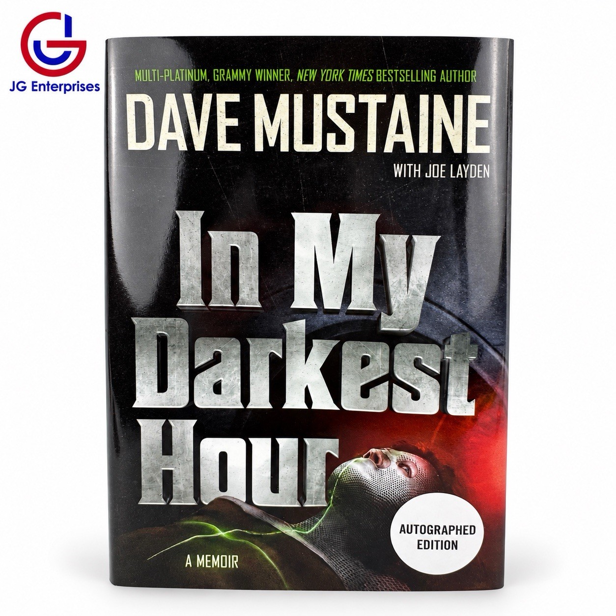 Dave Mustaine- In My darkest Hour- 1st/First Ed- Signed/Autographed Book- New Dave Mustaine- In My darkest Hour- 1st/First Ed- Signed/Autographed Book- New