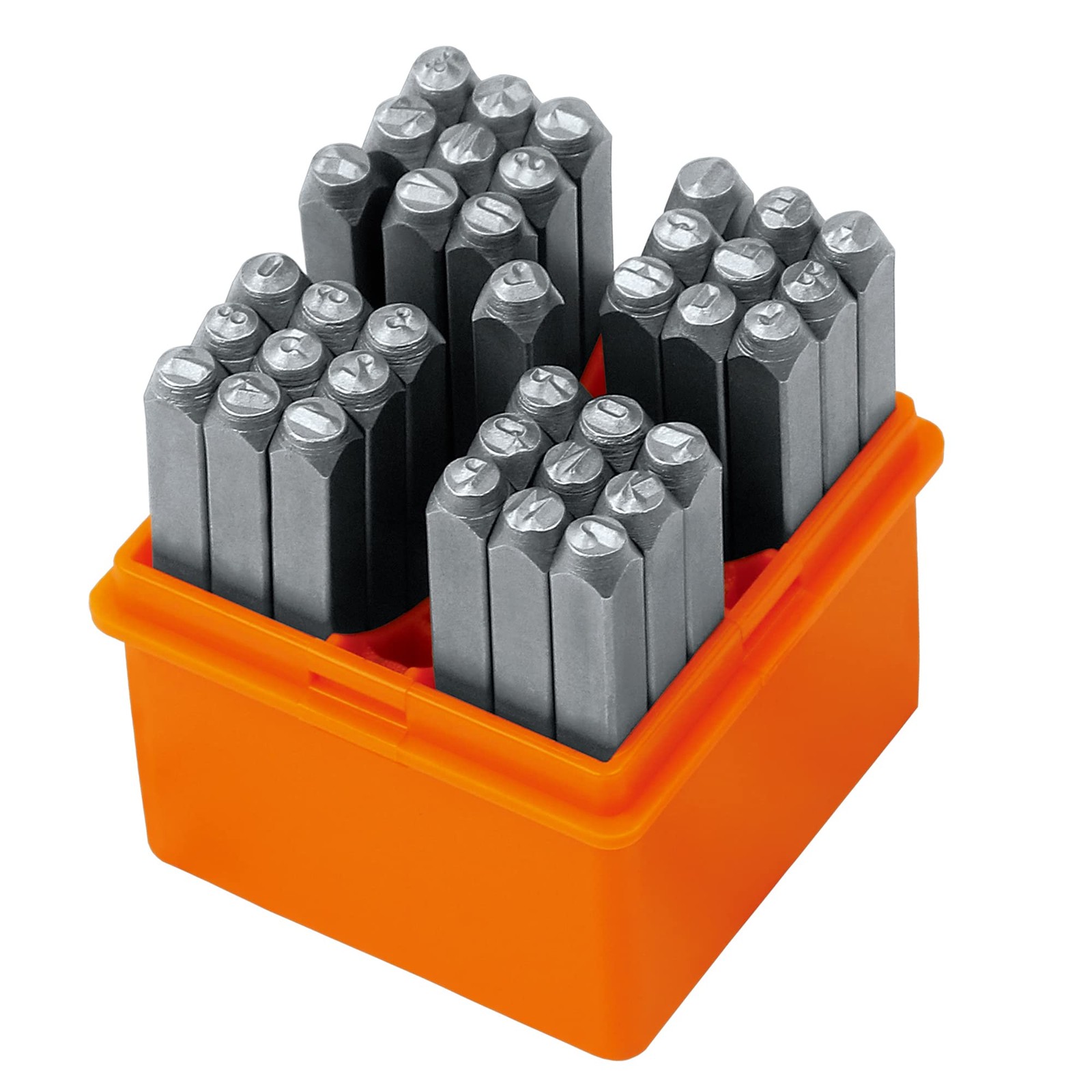 37Piece Number and Letter Stamp Set 1/8 3mm AZ & 09 + Love Punch Perfect for ...