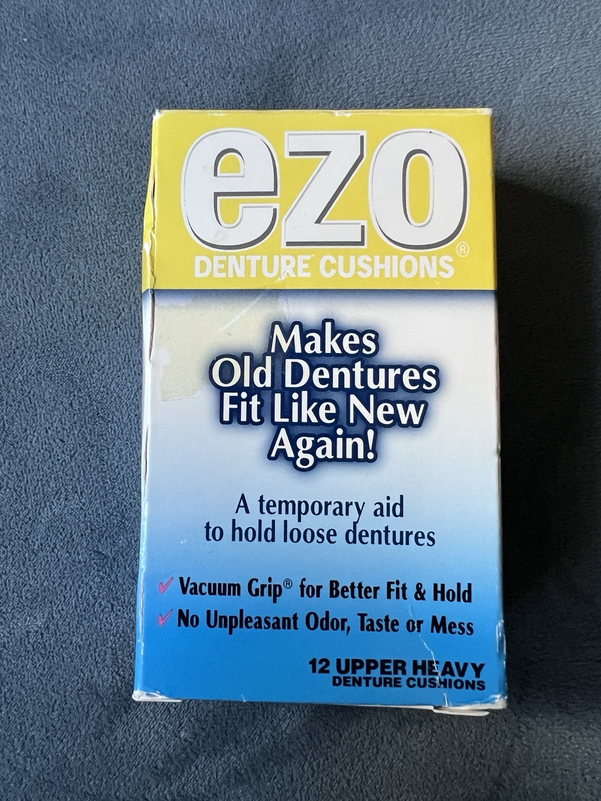 Ezo Yellow Denture Cushions (discontinued) Ezo Yellow Denture Cushions (discontinued)