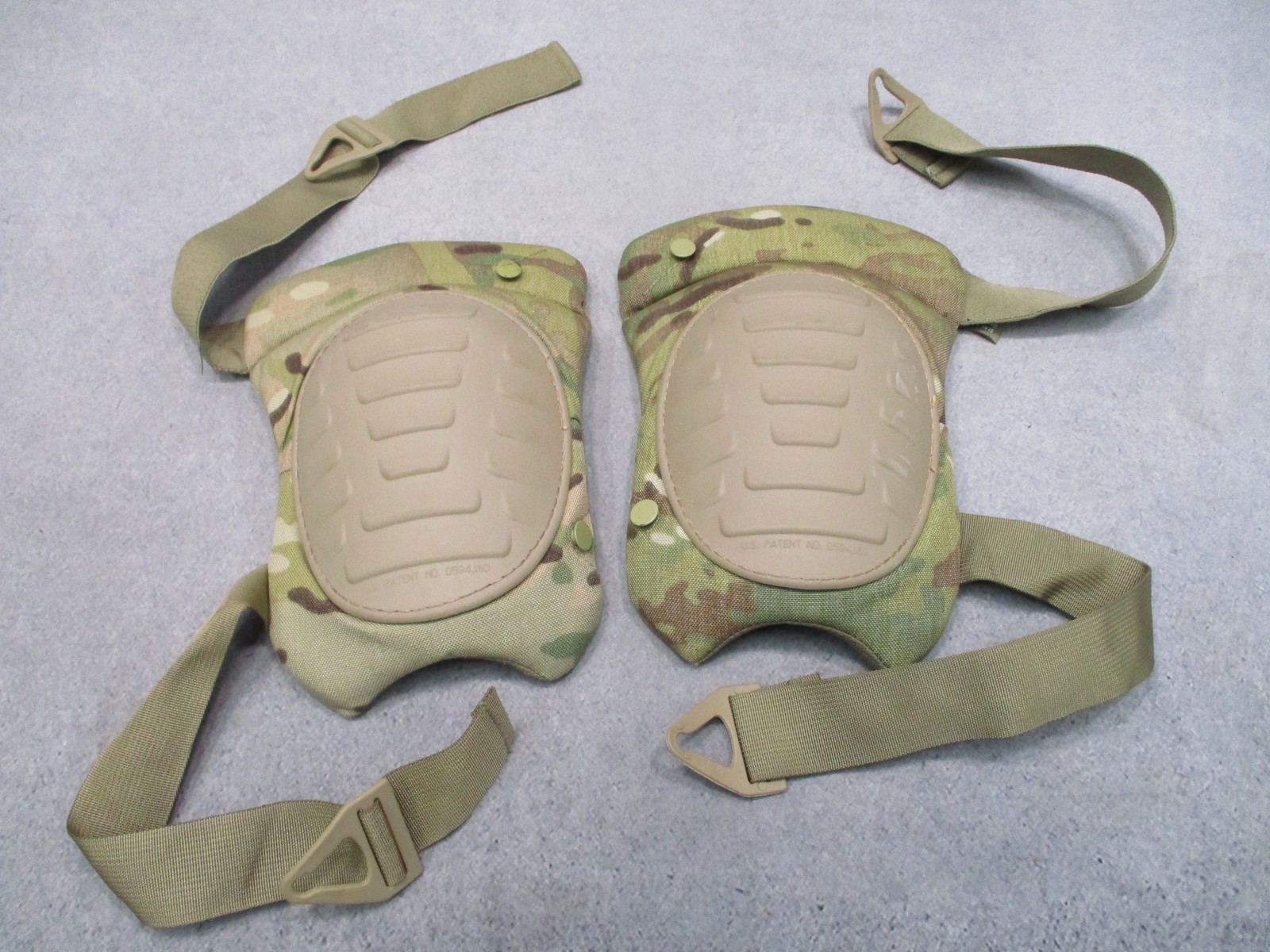 Army McGuire-Nicholas Tactical Knee Pads Multicam Adjustable Military Surplus