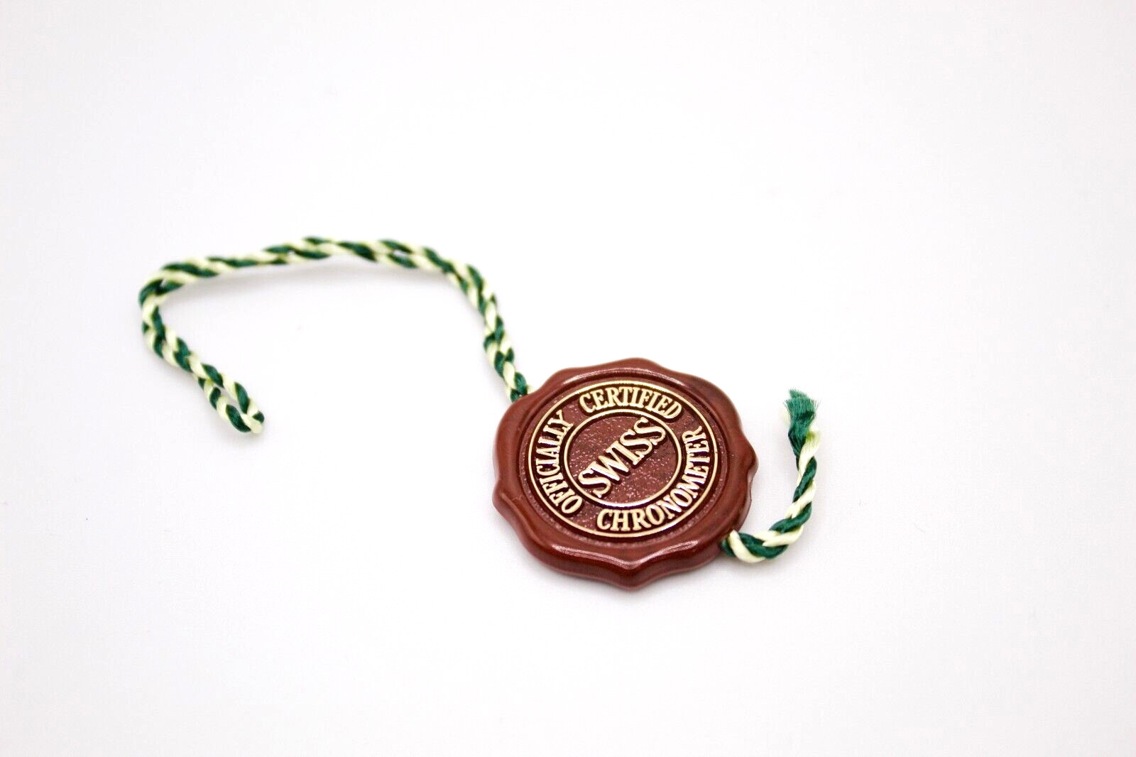 Authentic Vintage Rolex Red Hang Tag Multi Crown Hologram Certified Chronometer