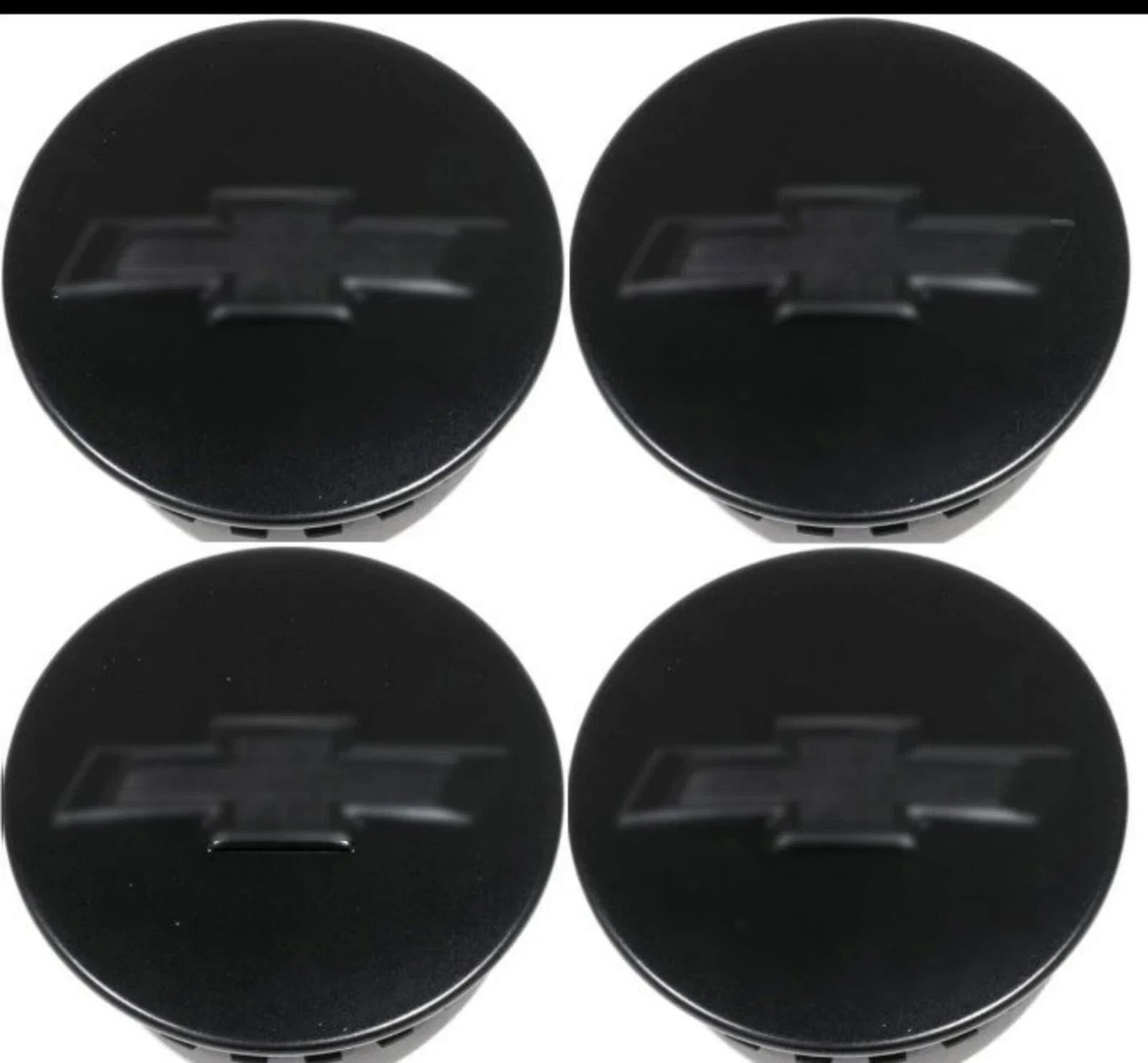 4PCS 66mm Gloss Black Wheel Center Caps Fits Blazer Camaro Colorado Traverse