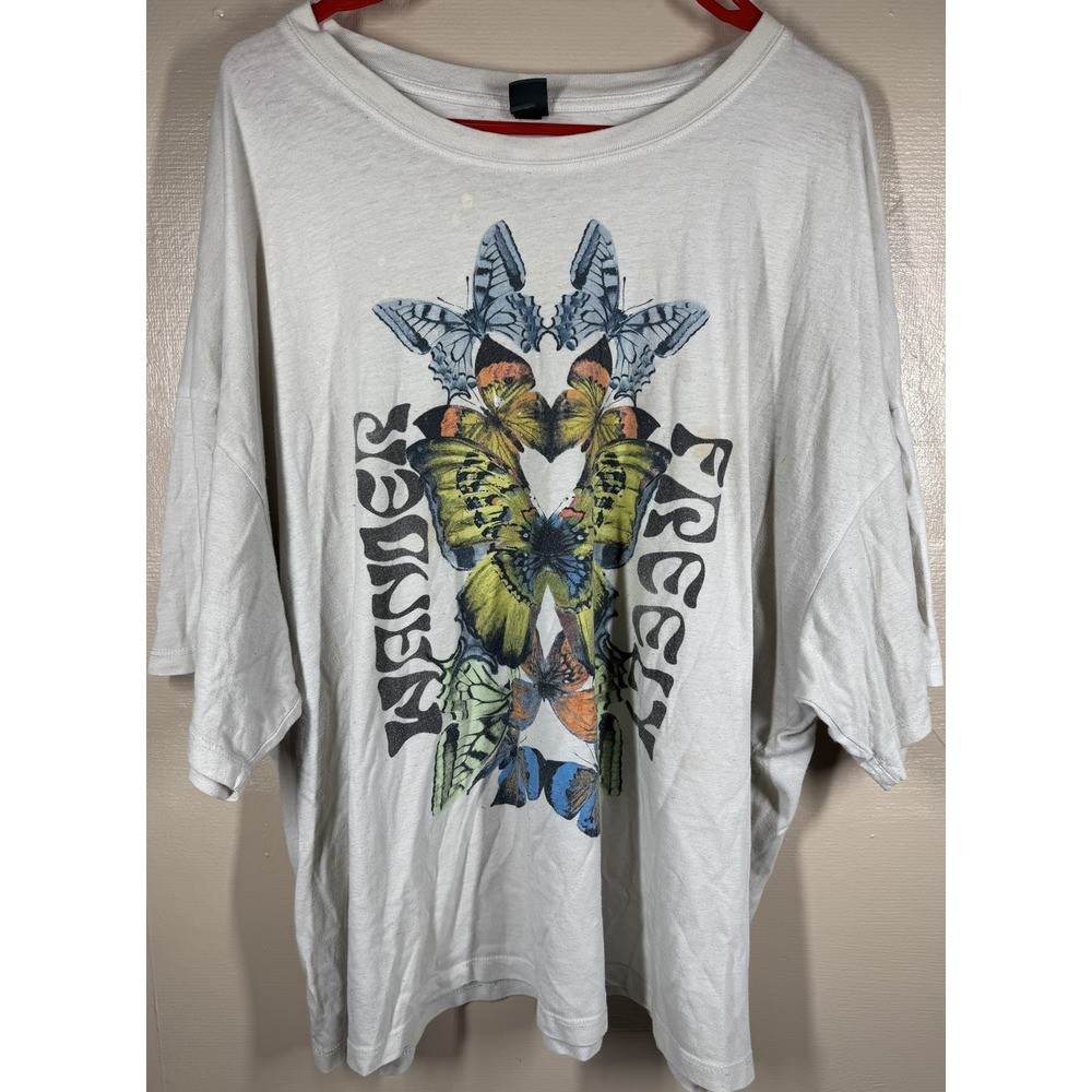 Sleeve Graphic Tee Mens & Womens, Gildan Heavy Cotton, Cute Butterfly Nature