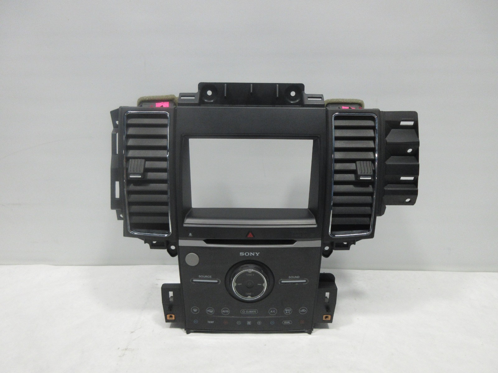 14-19 Ford Taurus Sony Radio Display Temperature Climate Control Panel Bezel OEM