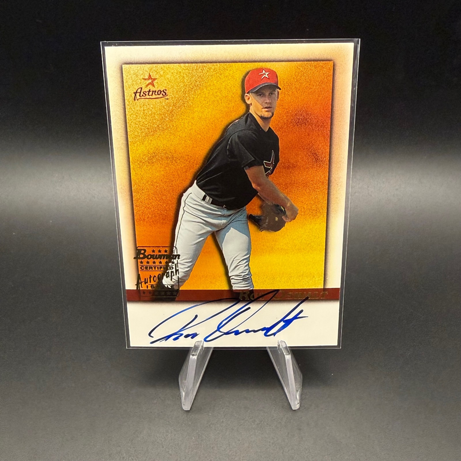 Roy Oswalt 2001 Bowman Draft Picks & Prospects Autographs #BDPA-RO AU