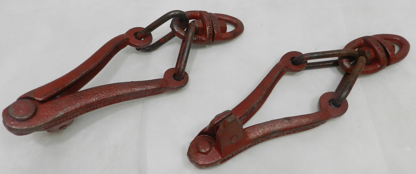 2 Vintage Durbin Durco Barb Wire Fence Stretcher/Puller Tool (S39K) 2 Vintage Durbin Durco Barb Wire Fence Stretcher/Puller Tool (S39K)