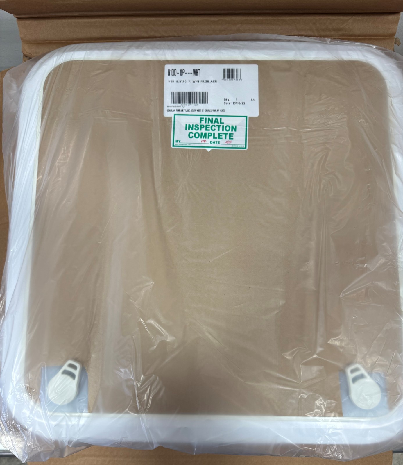 Bomar – Nibo Low-Profile Performance Hatches N1080-10P-WHT