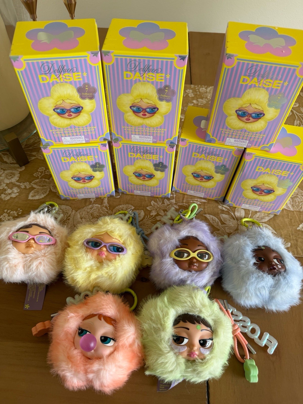 DAISE Blind Box Mystery Dollface Charm & Mini Solid Fragrance - New/Sealed DAISE Blind Box Mystery Dollface Charm & Mini Solid Fragrance - New/Sealed