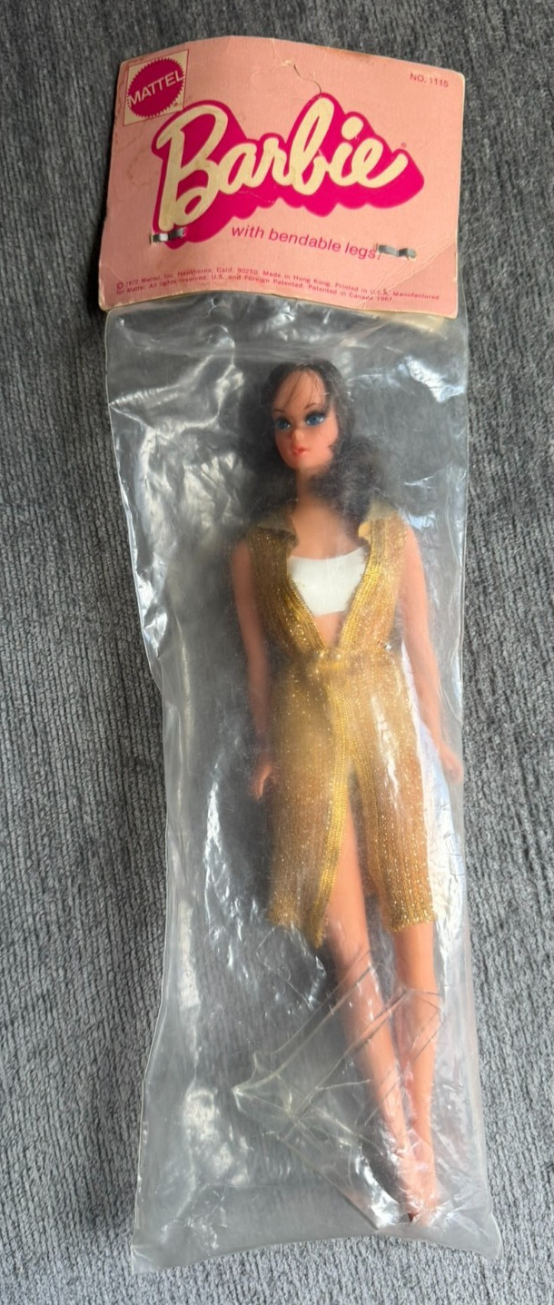 1972 Mattel Barbie In Original Bag 1972 Mattel Barbie In Original Bag