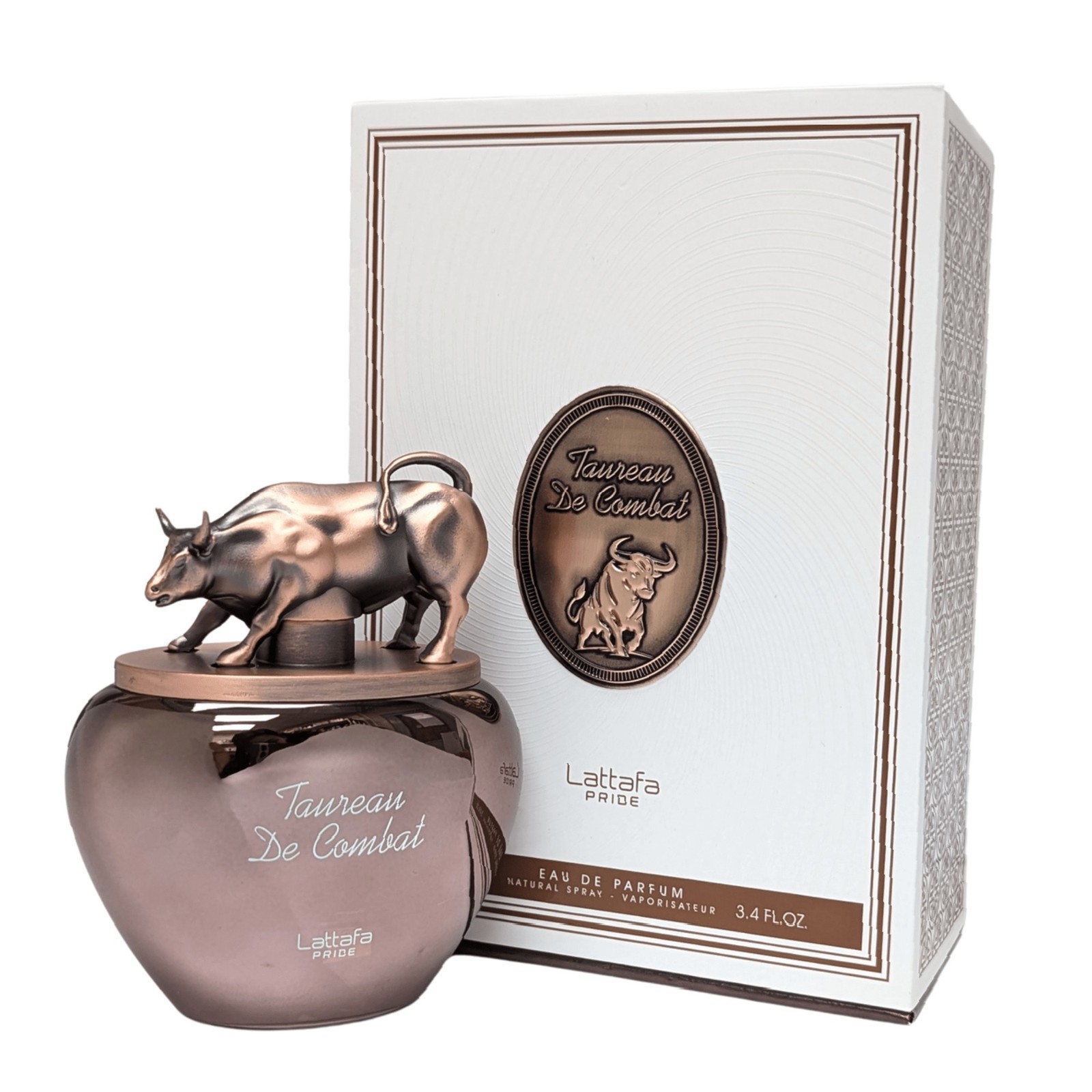 Lattafa Unisex Taureau De Combat EDP Spray 3.4 oz Fragrances 6298043160025