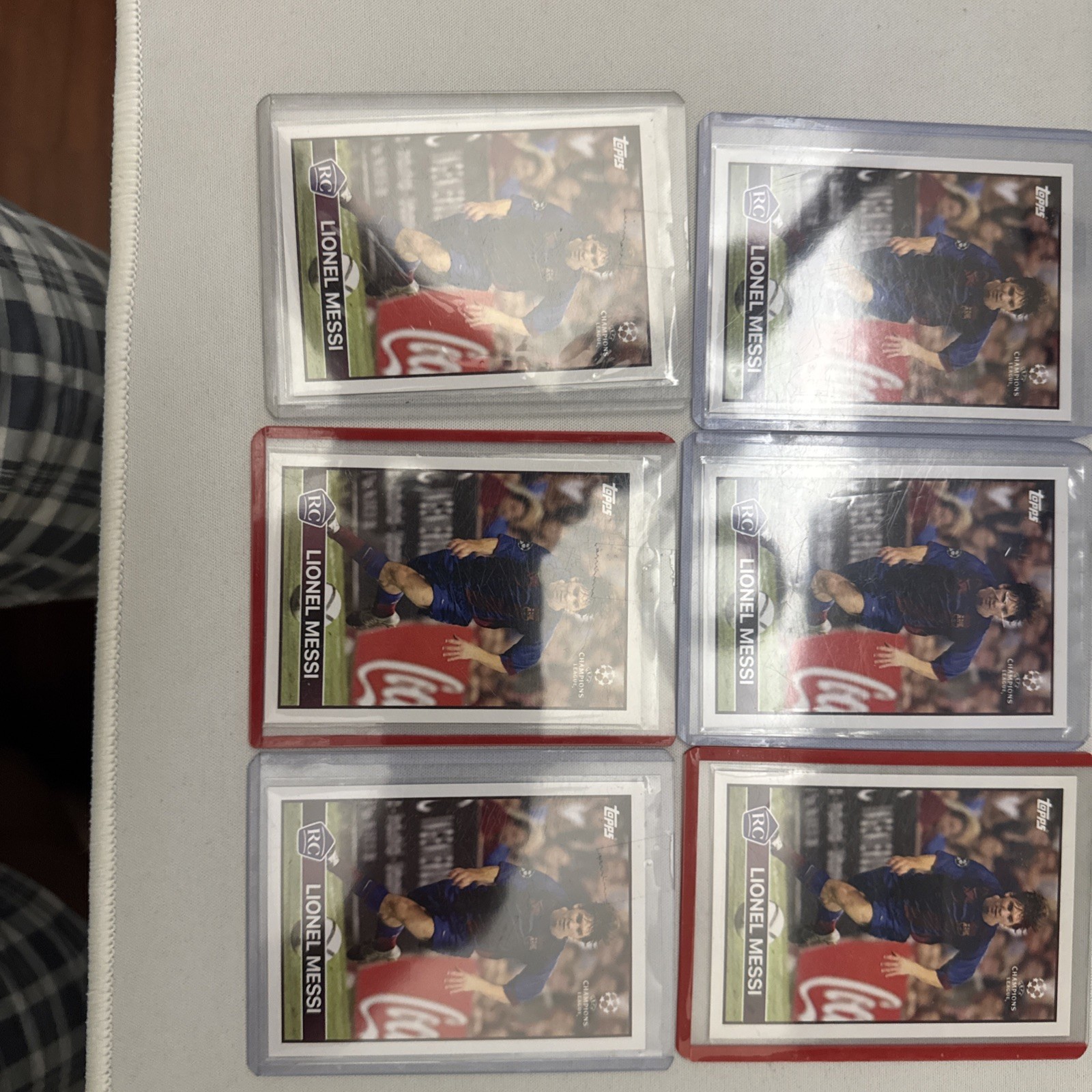 2020-21 Topps the Lost Rookie Lionel Messi Rc. INVESTMENT  6