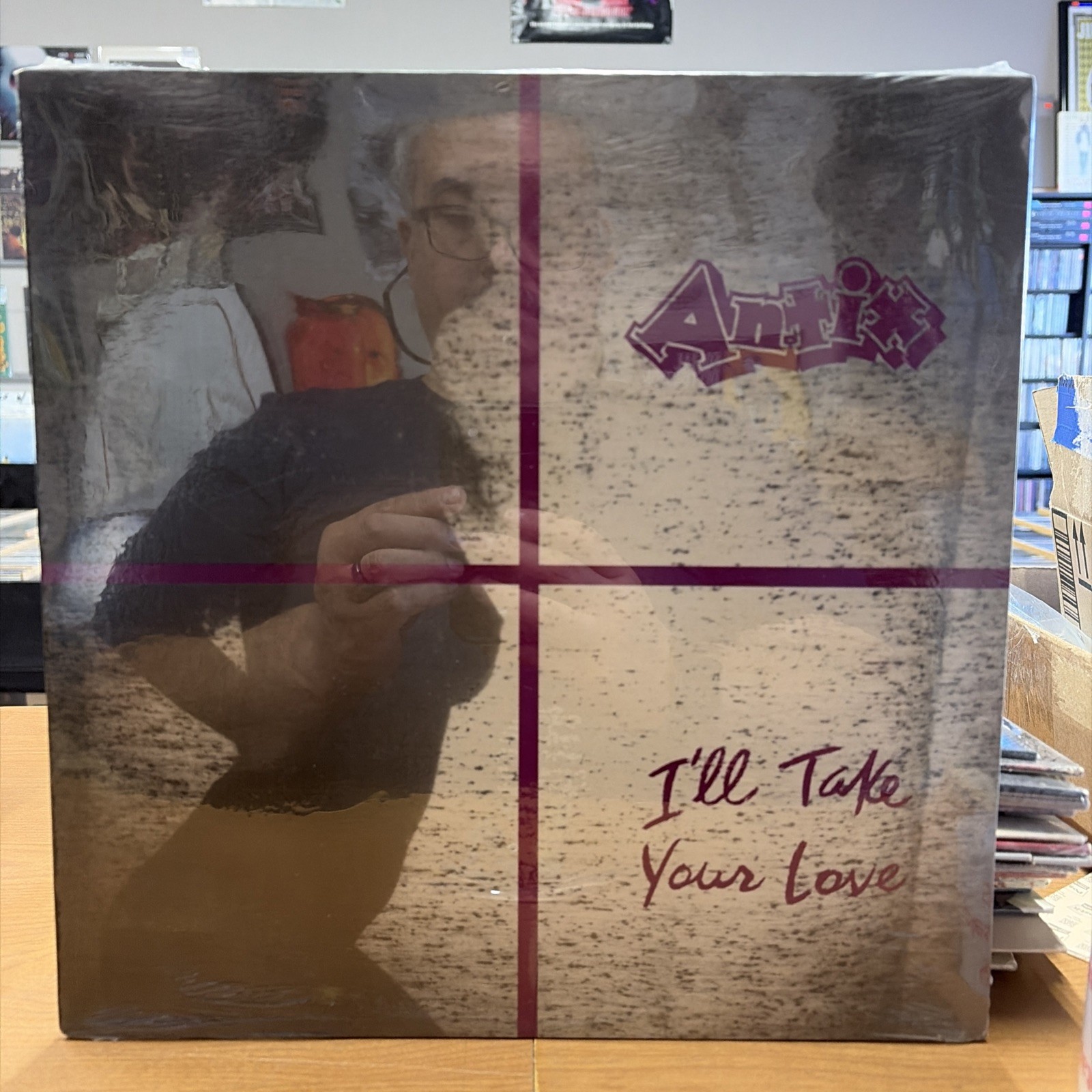 Antix - I’ll Take Your Love LP ~ 1987 Window Records ~ SEALED ORIGINAL METAL