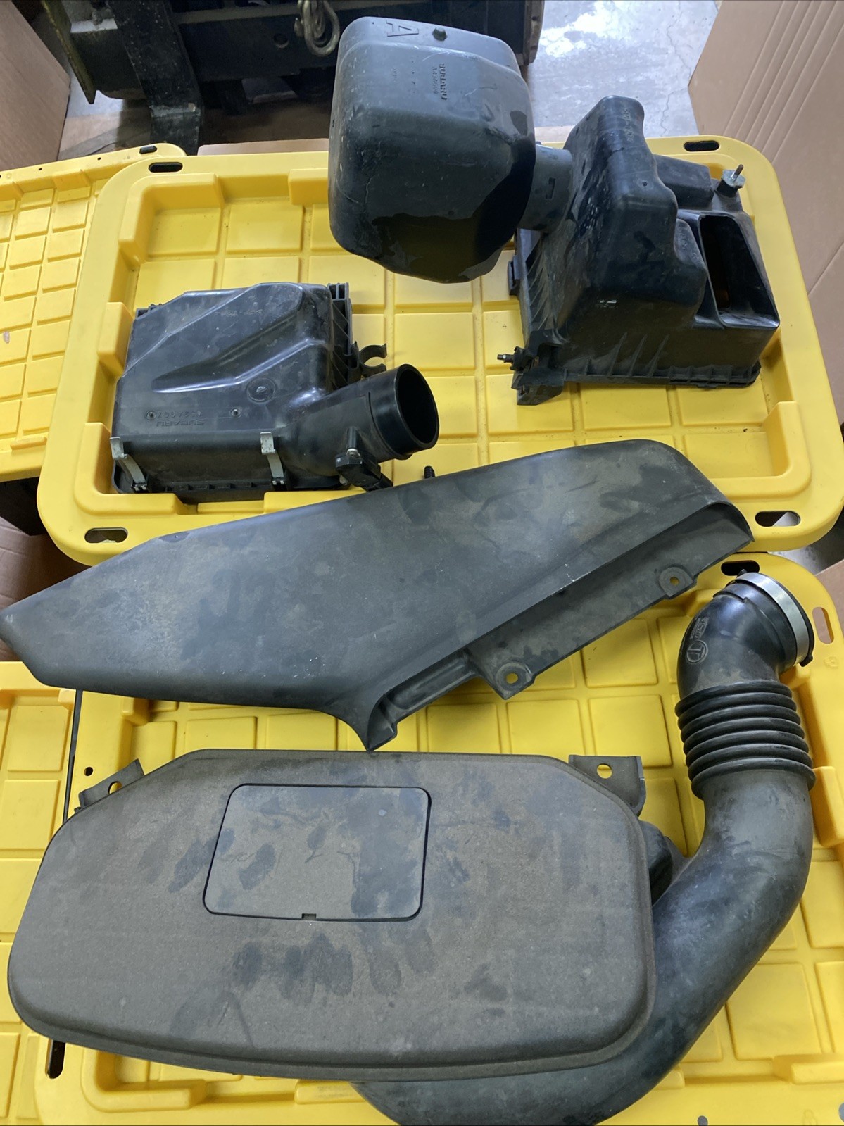 2010 2011 2012 Subaru Outback Wagon 2.5 Oem Air Intake Box MAF Tube Duct