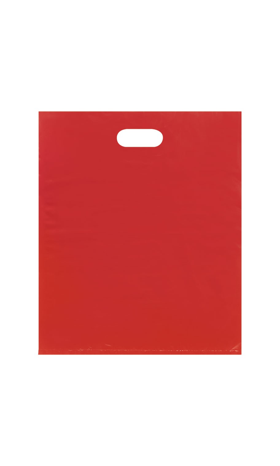 SSWBasics Large Low Density Red Merchandise Bags - Case of 500