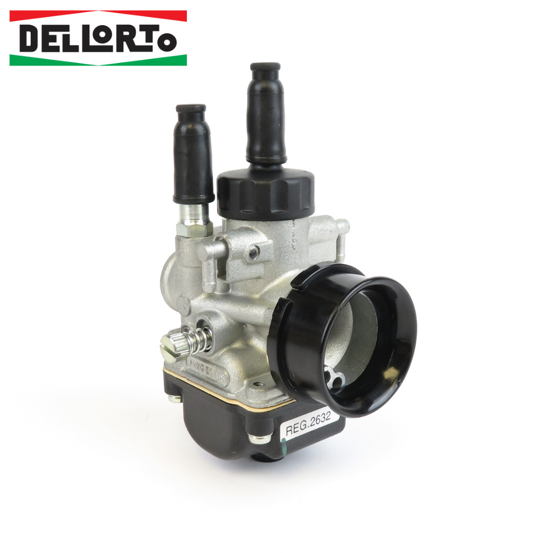 GENUINE Dellorto R2632 PHBG 21DS carburettor with oil feed - from Dellorto UK