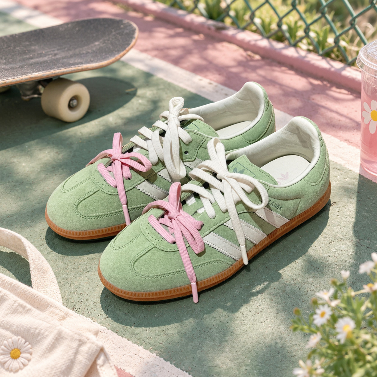 NEW MollyM@e x Samba “Matcha” KH8706 Women\'s Sizes US 5-9