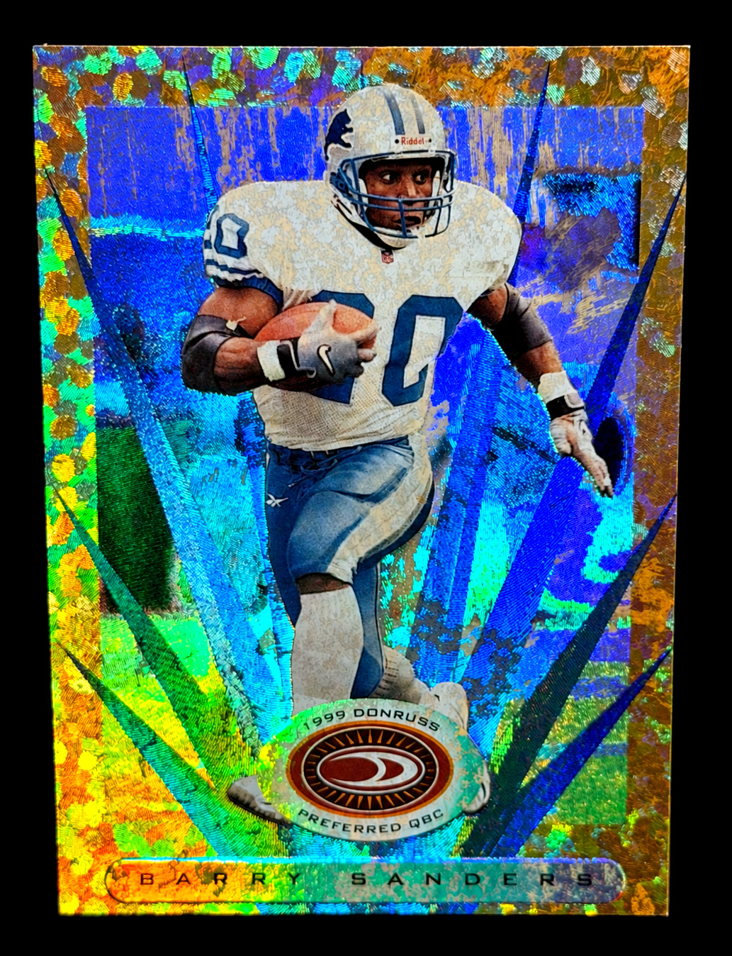 Barry Sanders 1999 Donruss Preferred QBC Preferred Power SP #101 Lions HOF /150 Barry Sanders 1999 Donruss Preferred QBC Preferred Power SP #101 Lions HOF /150