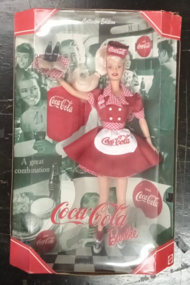 Mattel Coca-Cola Barbie Collector Edition Fashion Doll NRFB Mattel Coca-Cola Barbie Collector Edition Fashion Doll NRFB