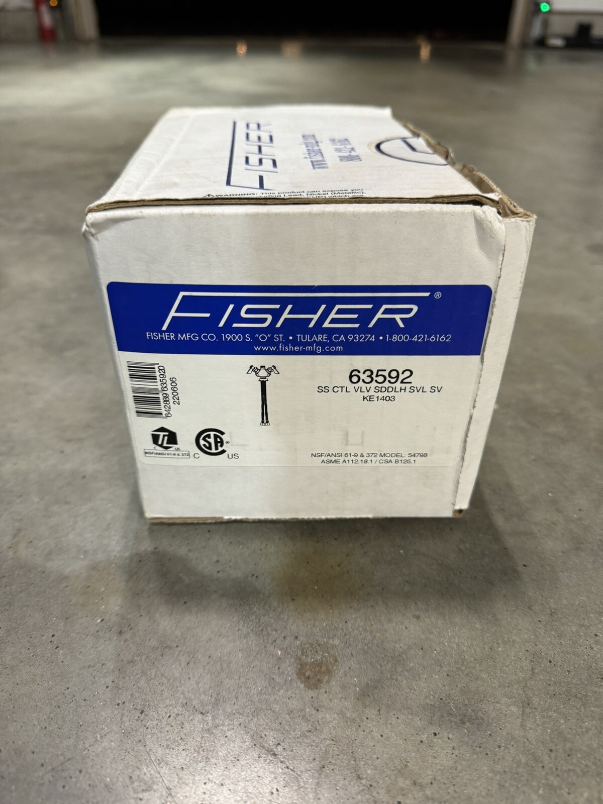 Fisher 63592 Fisher 63592