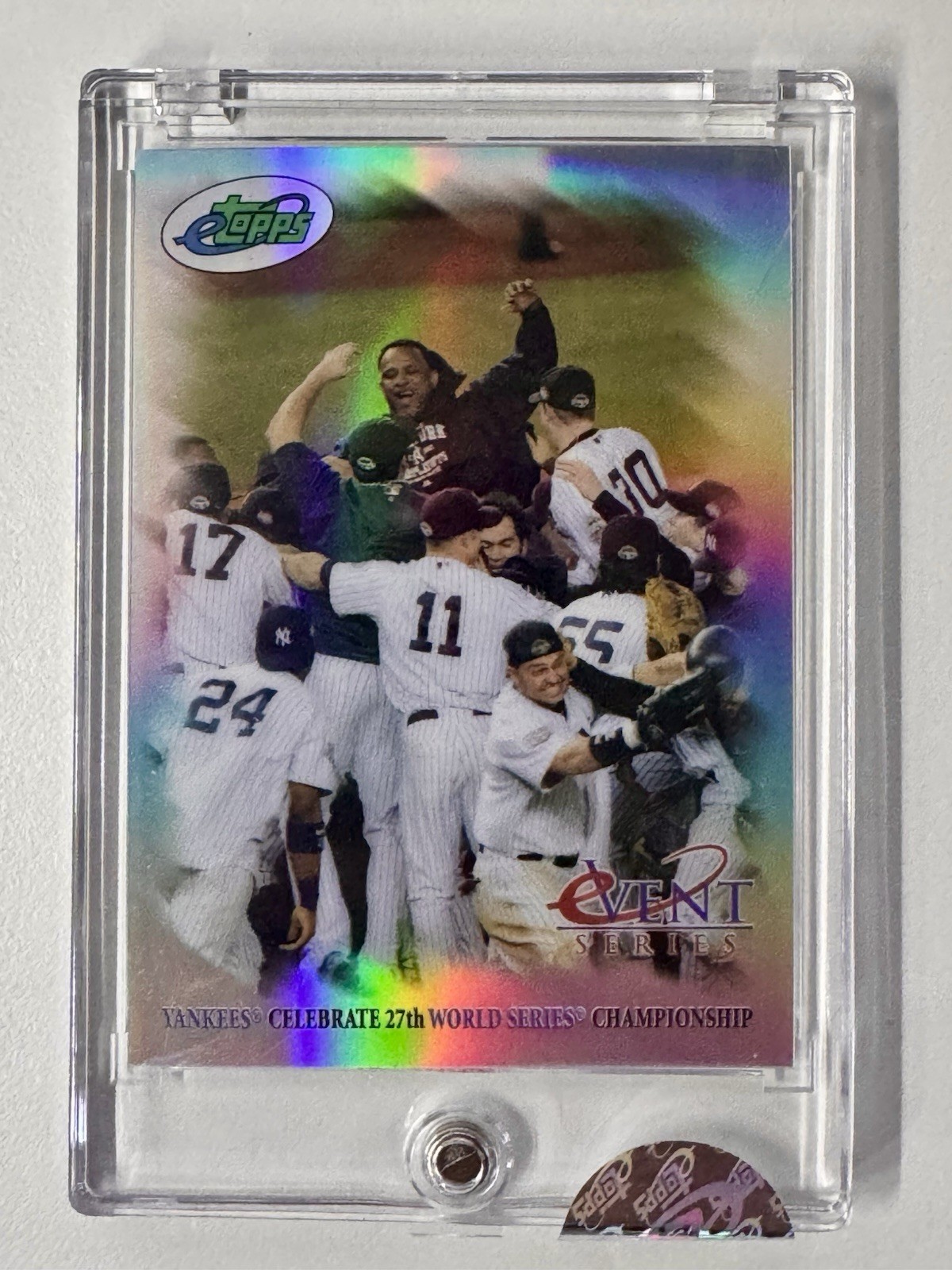 2010 eTopps Event Series New York Yankees Celebrate 27th World Championship /999 2010 eTopps Event Series New York Yankees Celebrate 27th World Championship /999