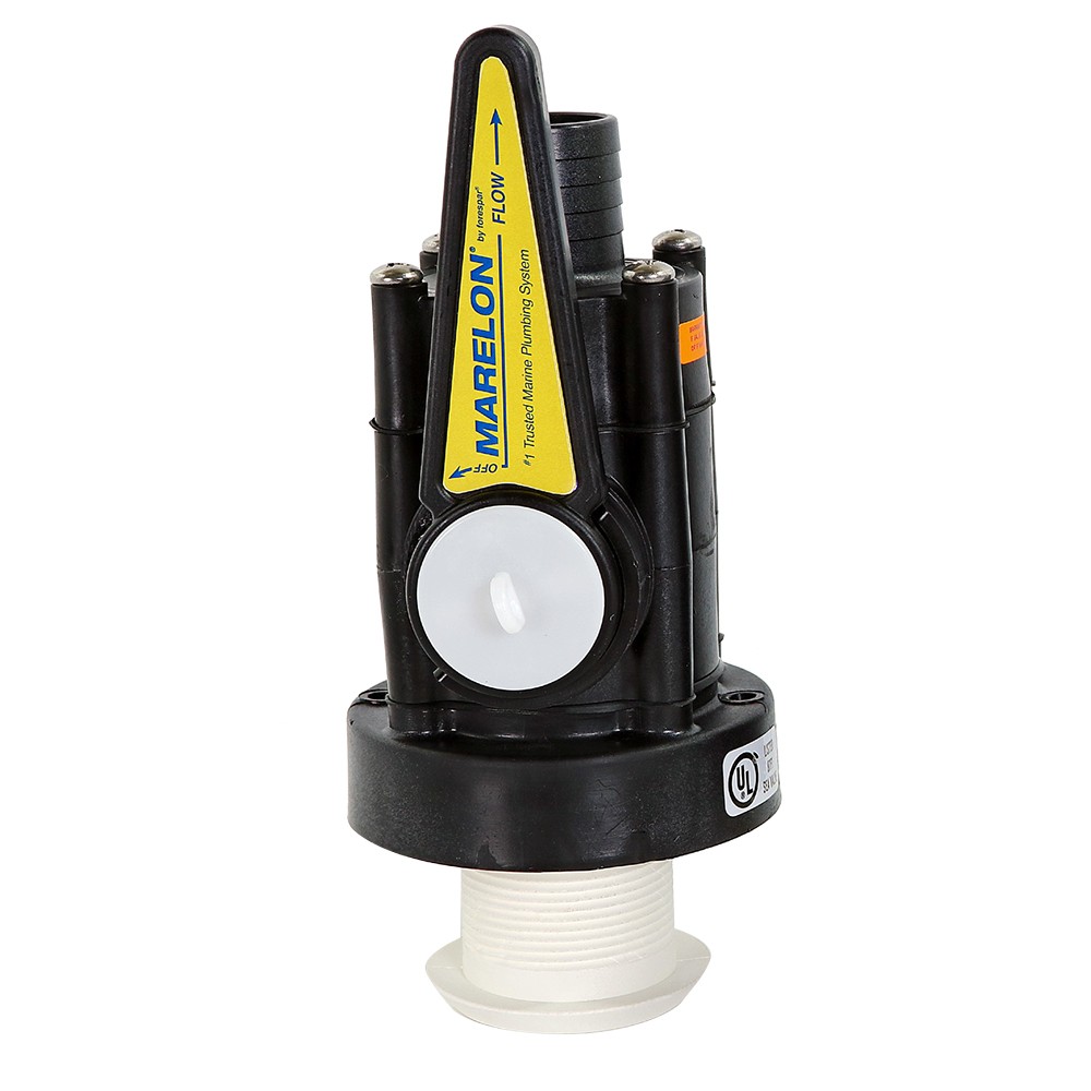 Forespar Performance Products 904046ABYC Forespar Marelon Full-Flow Seacock &