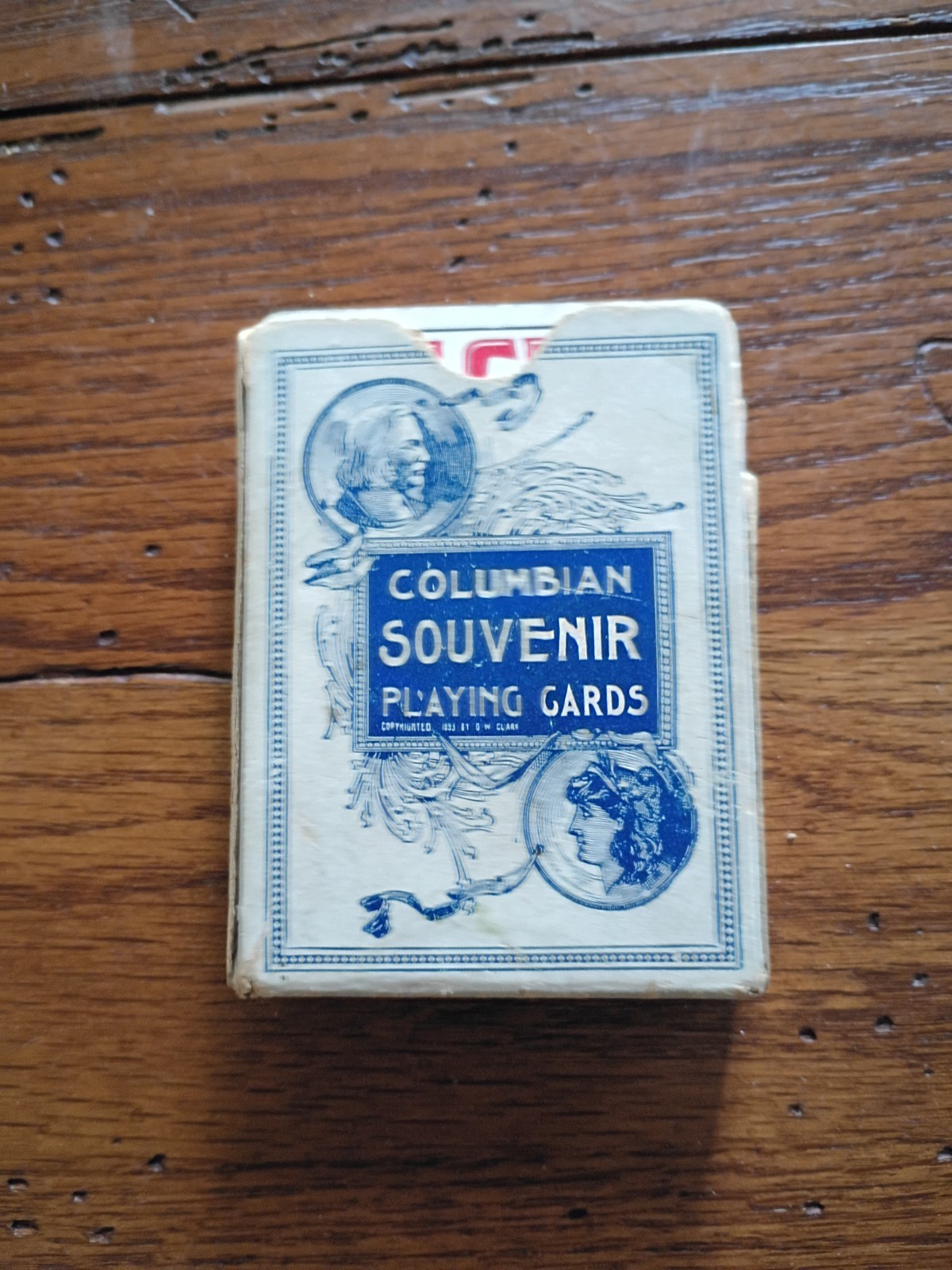 1893 Columbian Exposition Playing Cards, Chicago, Illinois, 52+Joker+Box 1893 Columbian Exposition Playing Cards, Chicago, Illinois, 52+Joker+Box