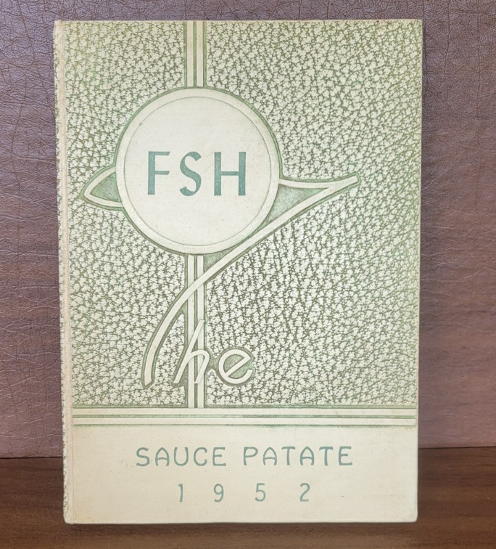 1952 French Settlement Louisiana High School Yearbook Sauce Patate Vintage 1952 French Settlement Louisiana High School Yearbook Sauce Patate Vintage