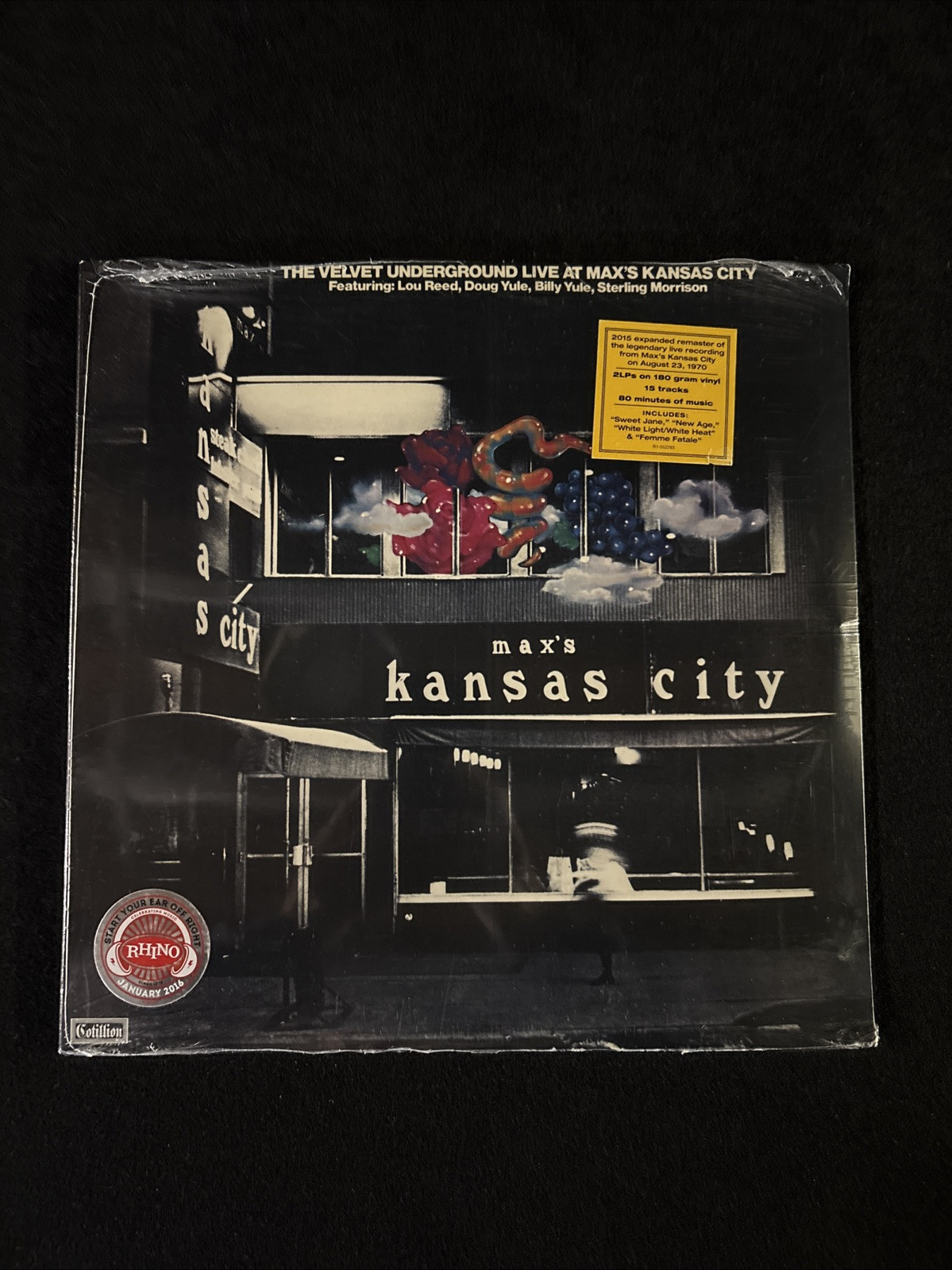 SEALED Live at Max\'s Kansas City by Velvet Underground (Record, 2016) 180g HYPE