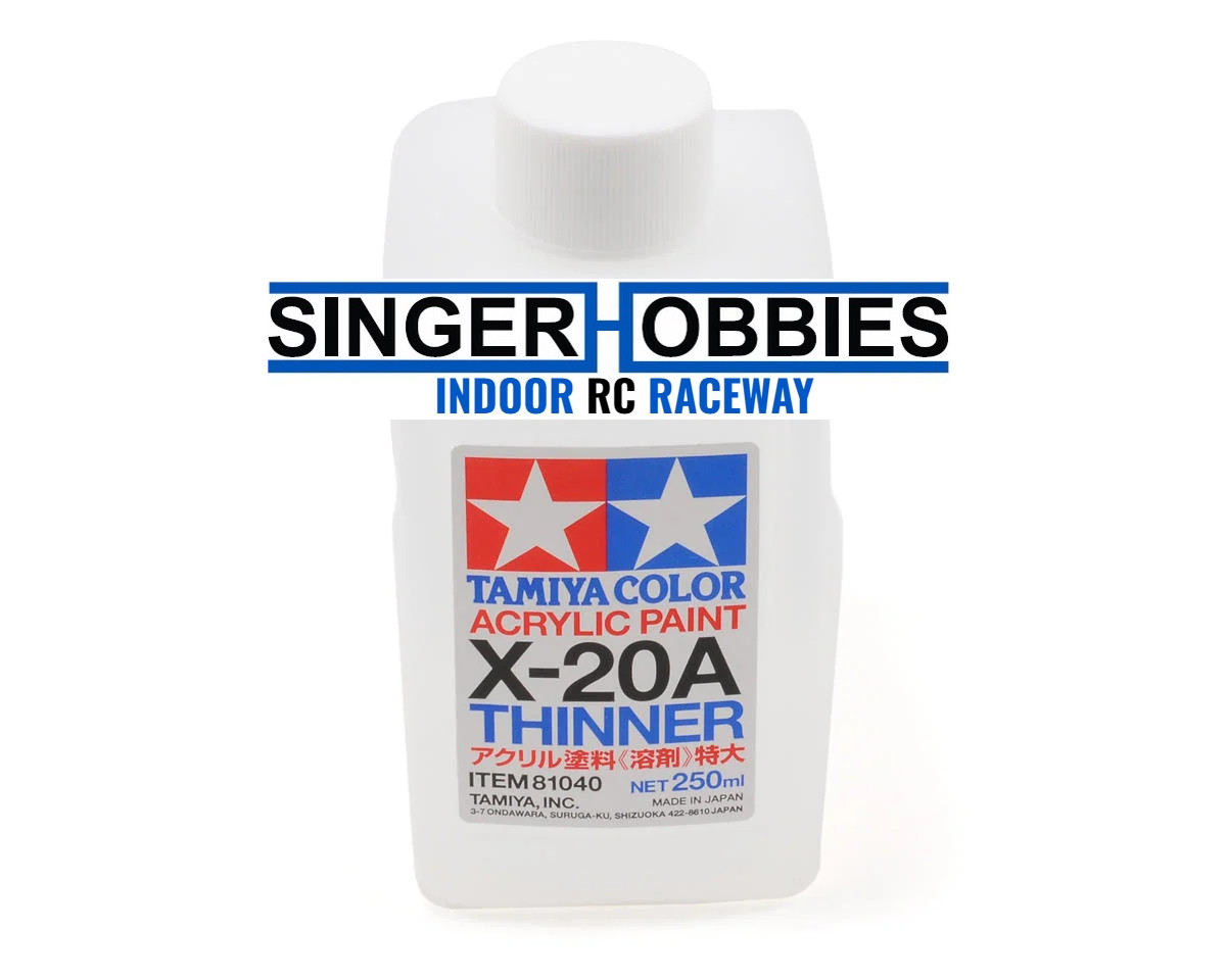TAMIYA TAM81040 X-20A Acrylic/Poly Paint Thinner (250ml)