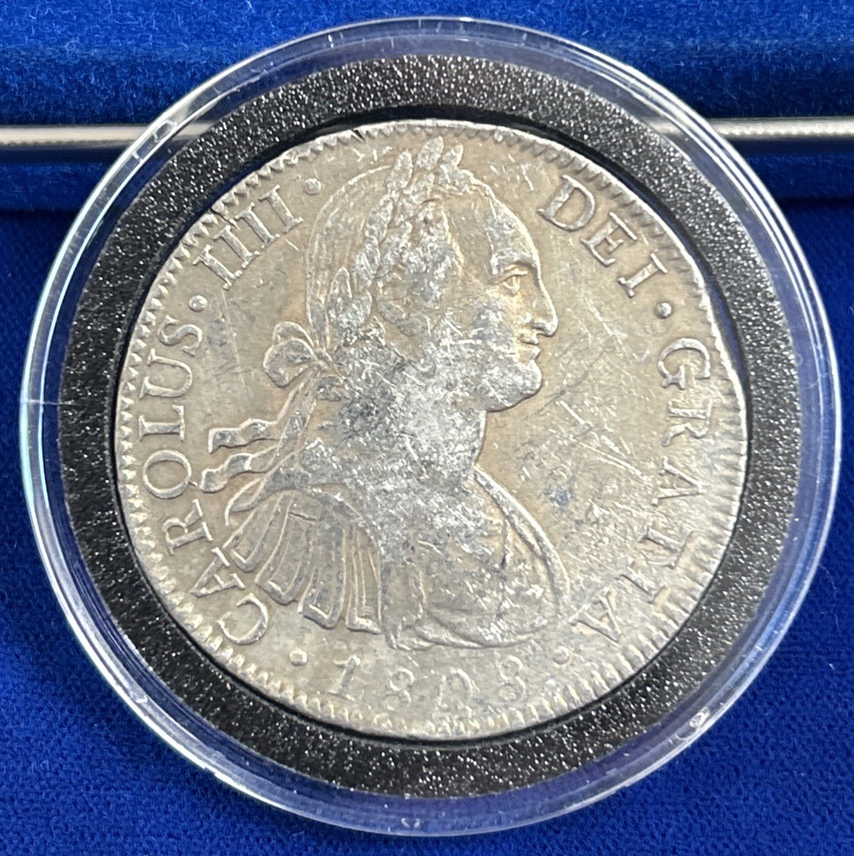 1808 Mo Mexico 8 Reales .903 Silver ~ Circulated 1808 Mo Mexico 8 Reales .903 Silver ~ Circulated