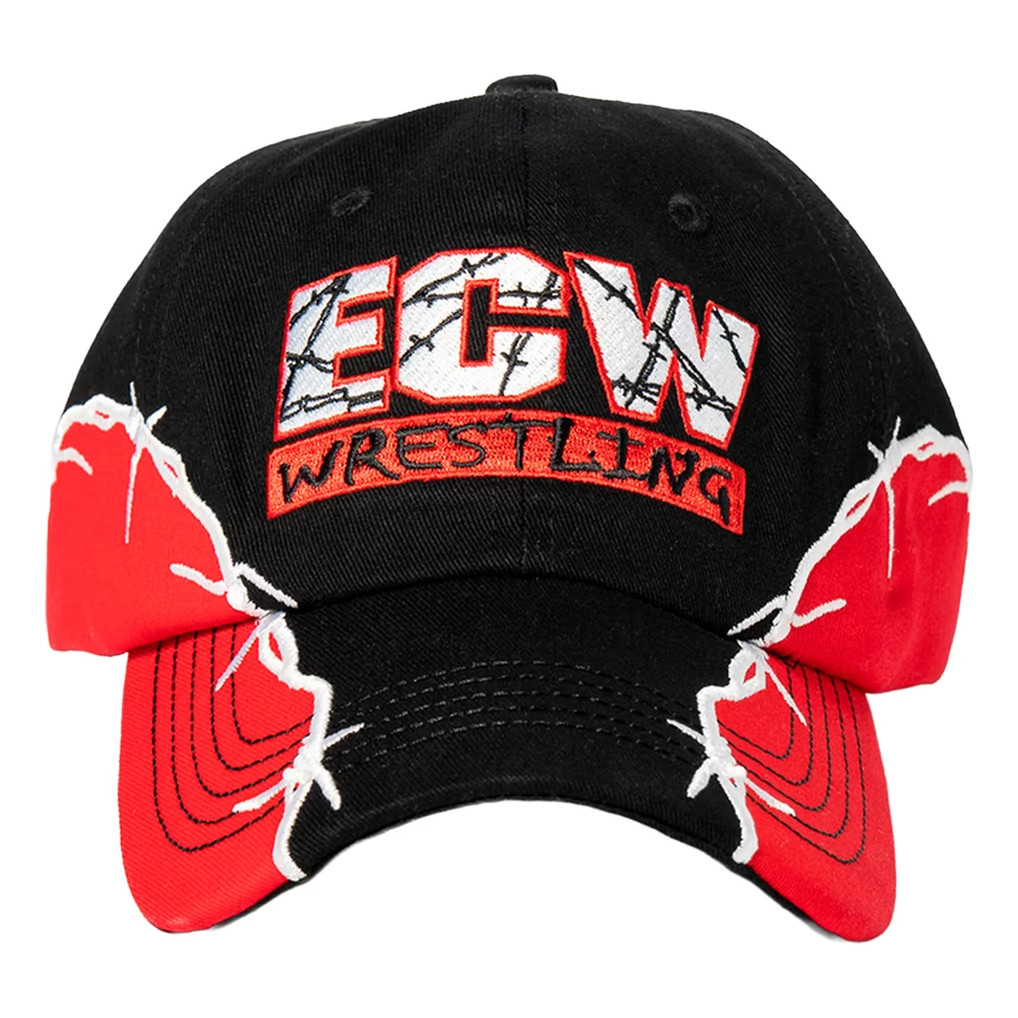 ECW Complex Unisex x WWE Hardcore Adjustable Hat - Black ECW Complex Unisex x WWE Hardcore Adjustable Hat - Black