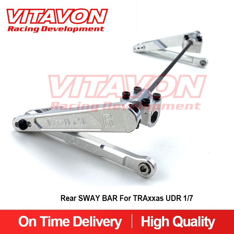Vitavon Cnc Alu7075  Redesigned Rear SWAY BAR For Traxxas UDR 1/7