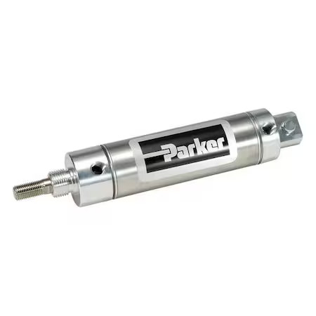 Parker 1.06Dpsrm02.00 Air Cylinder, 1 1/16 In Bore, 2 In Stroke, Round Body