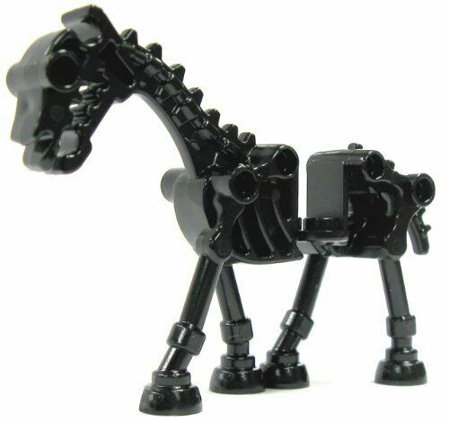 LEGO Castle Black Skeleton Minifigure Skeletal Horse New Sealed Collectible LEGO Castle Black Skeleton Minifigure Skeletal Horse New Sealed Collectible