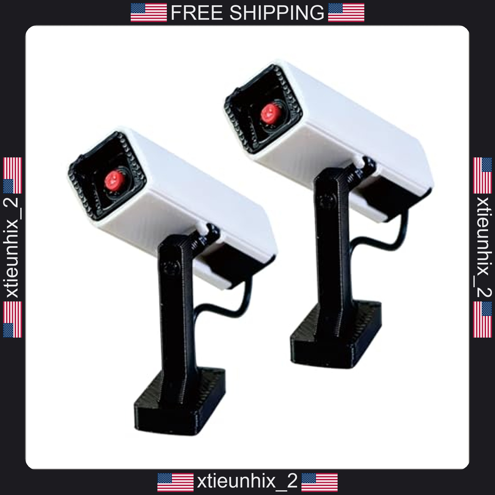 Computer Monitor Decor 2Pcs Simulation Camera for Stress Relief and Emotional
