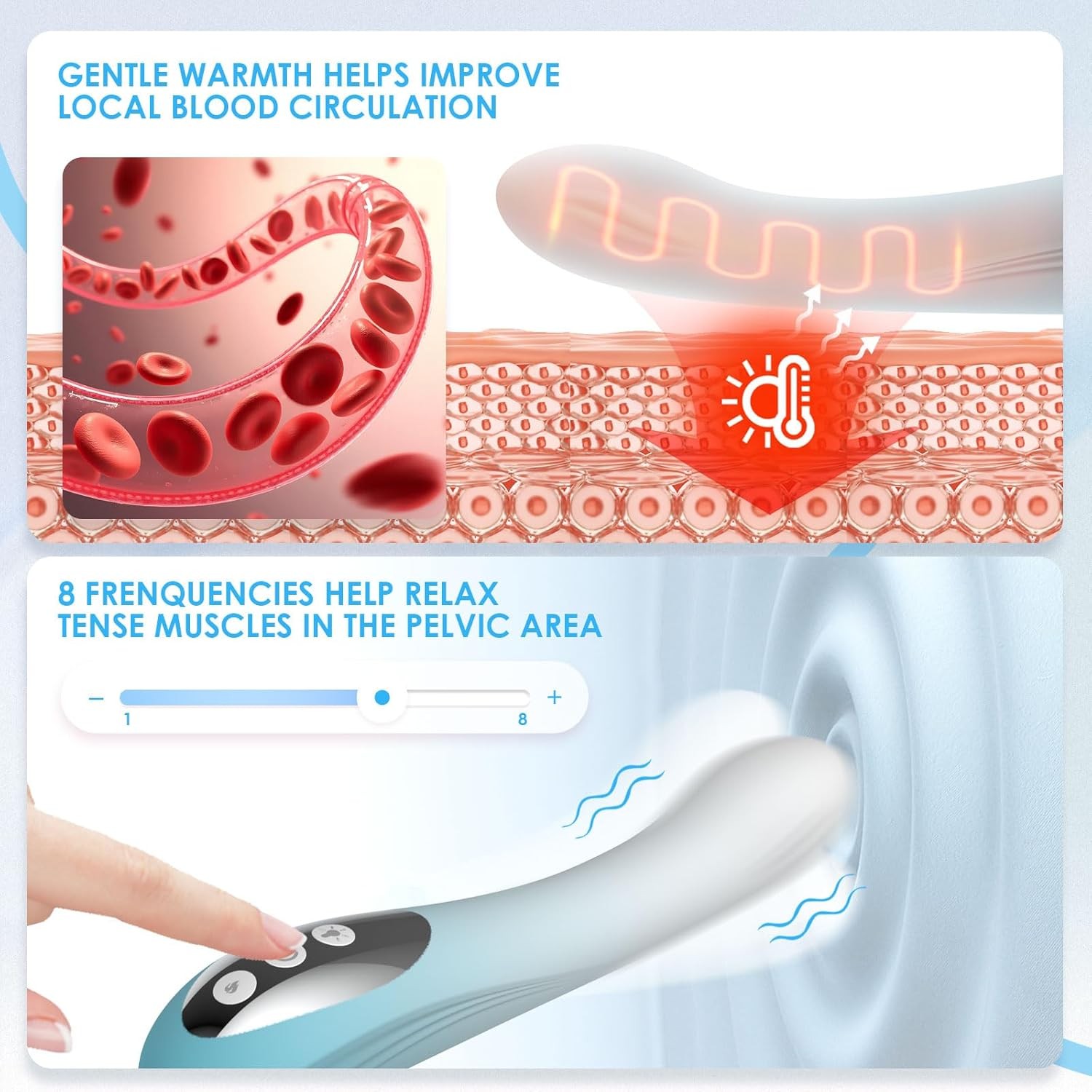 Red Yellow Blue Light Device for Women Heating Gynecological Rejuvenation