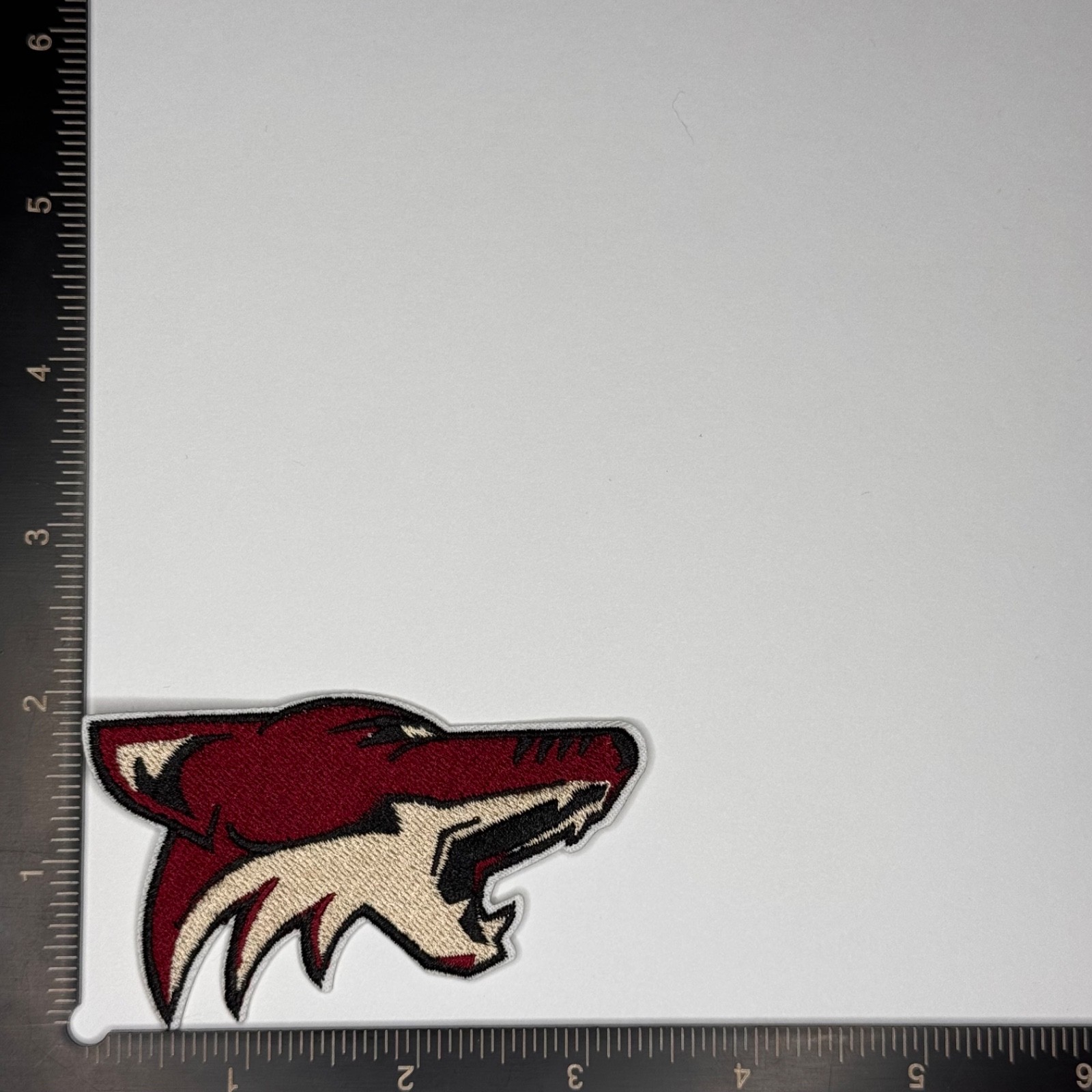 Vintage Arizona Coyotes Iron on Patch