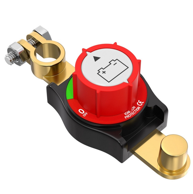 12-48V Battery Power Cut Master Switch Disconnect Isolator On-Off Marine Car RV 12-48V Battery Power Cut Master Switch Disconnect Isolator On-Off Marine Car RV