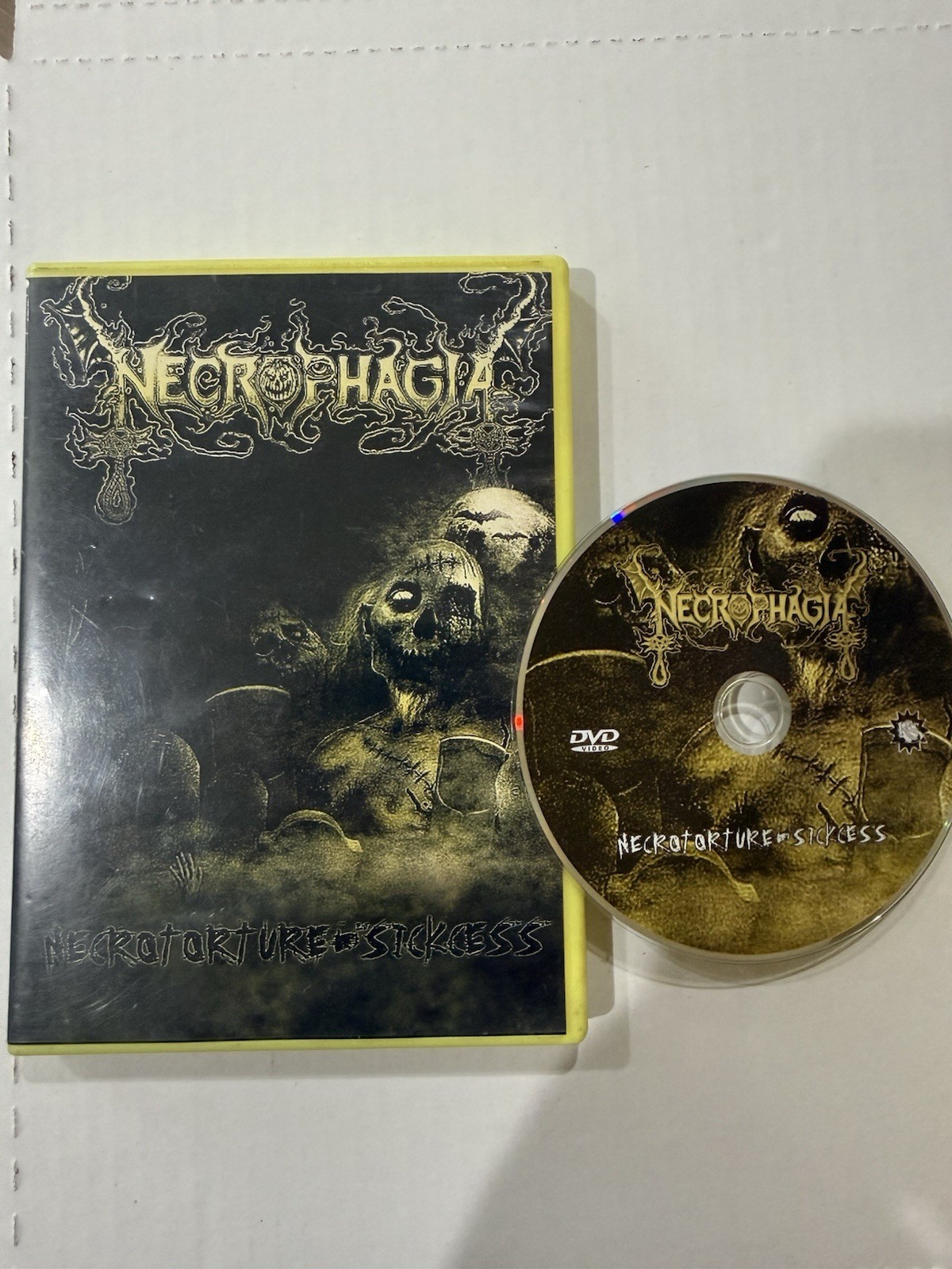 Necrophagia - Necrotorture Sickcess (DVD, 2005)