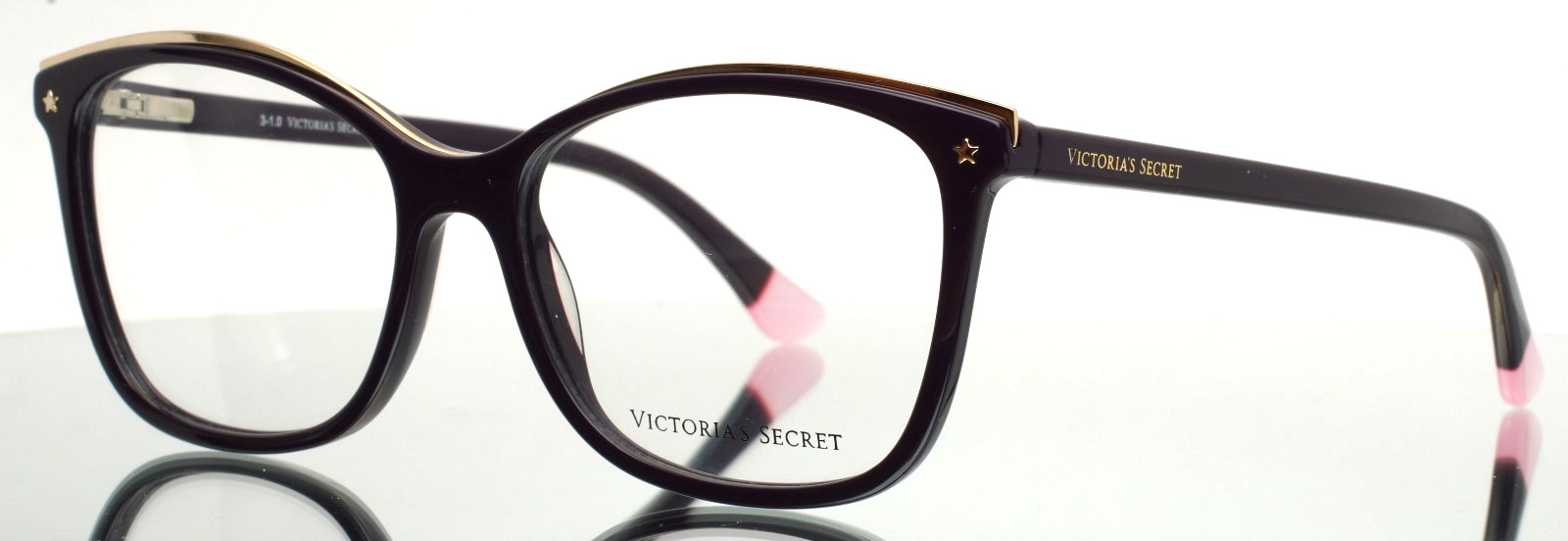VICTORIA\'S SECRET  VS5012 081 Purple Gold Womens Eyeglasses 53-16-140 B:42