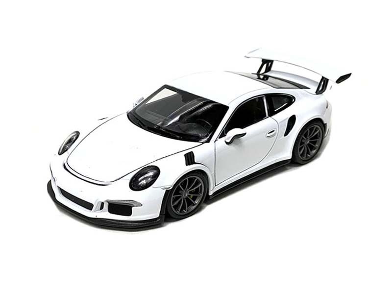 2016 Porsche 911 GT3 RS - White (NEX) Diecast 1:24 Scale Model - Welly 24080WH